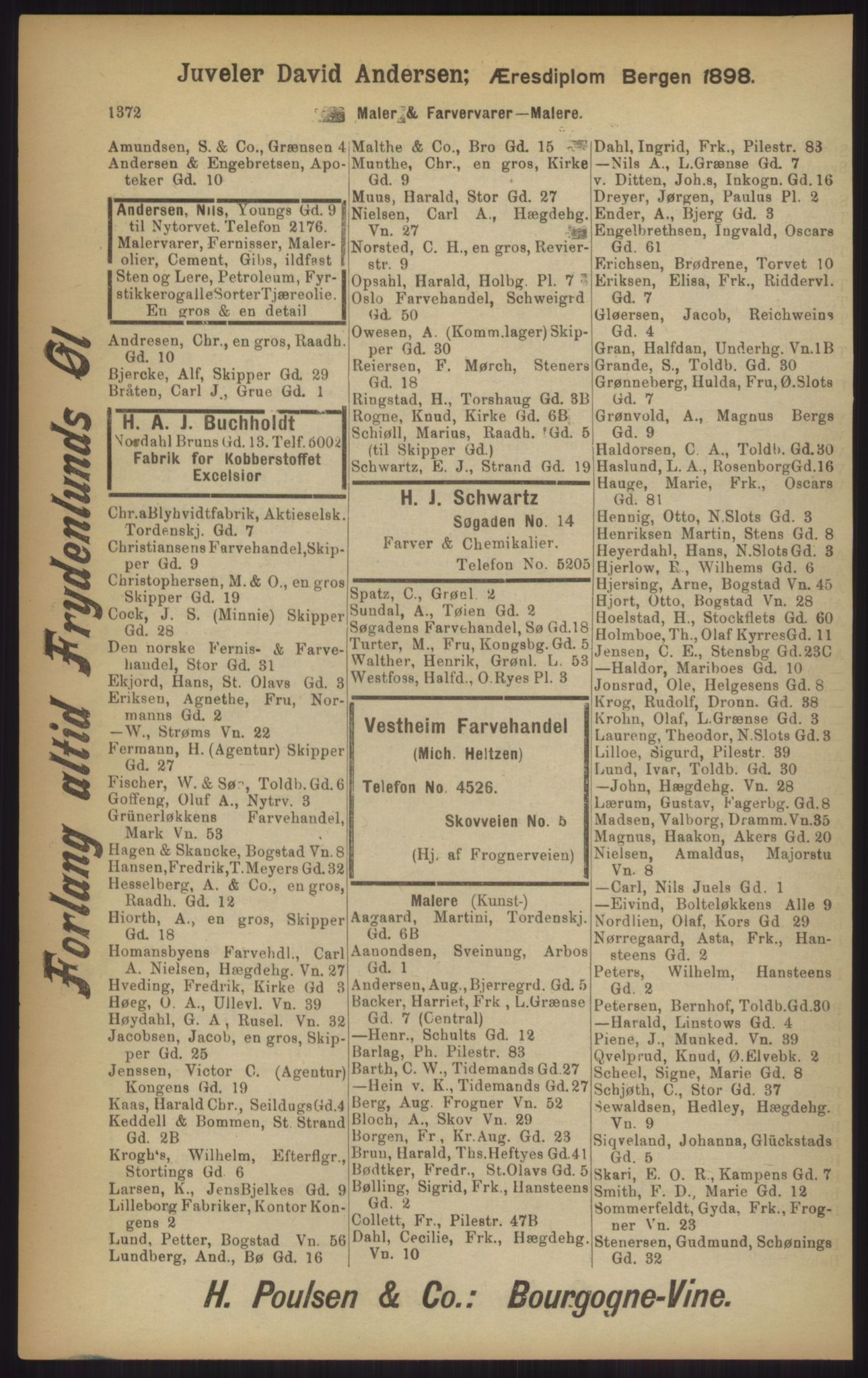 Kristiania/Oslo adressebok, PUBL/-, 1902, s. 1372
