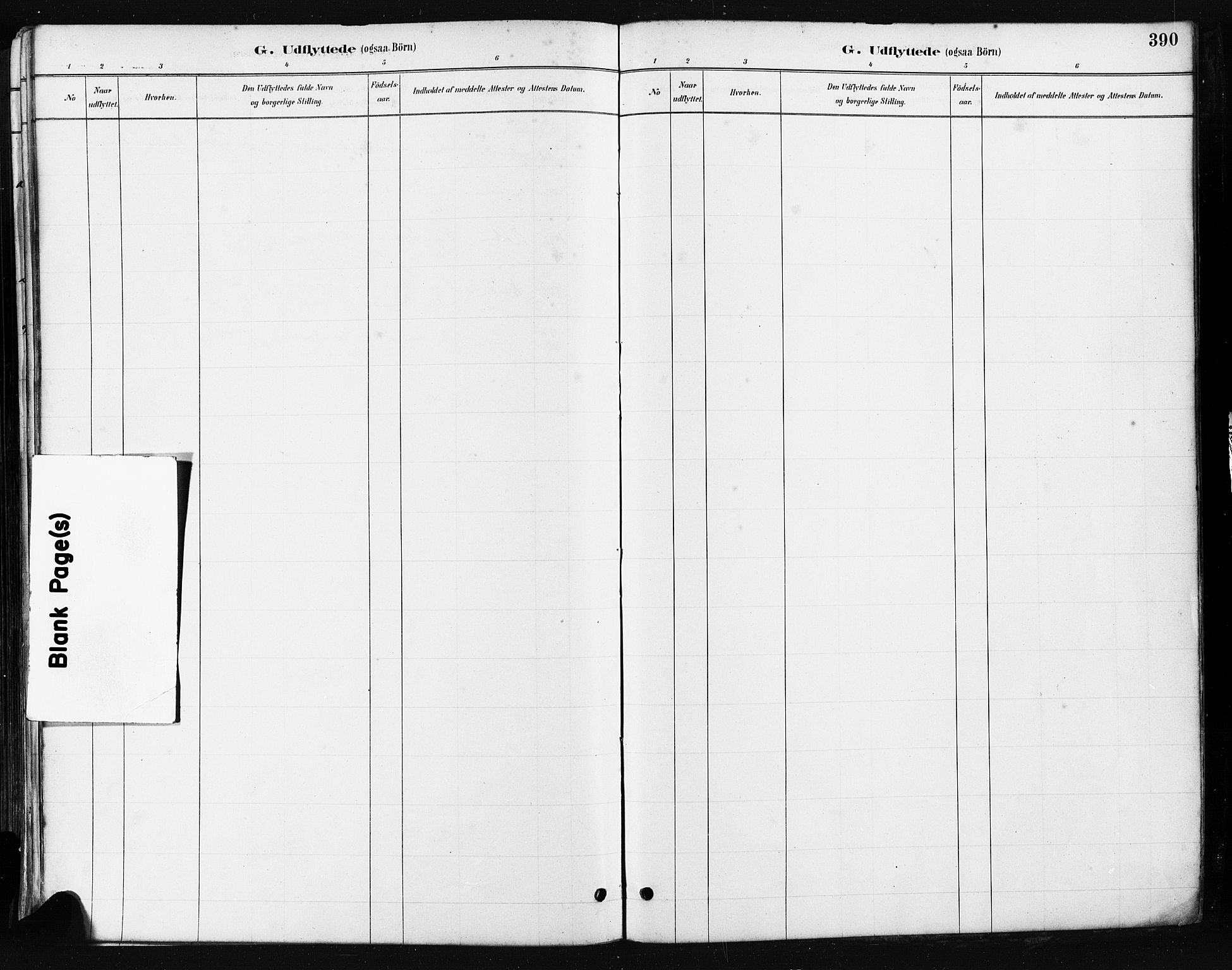 Mandal sokneprestkontor, SAK/1111-0030/F/Fa/Faa/L0016: Ministerialbok nr. A 16, 1880-1890, s. 390