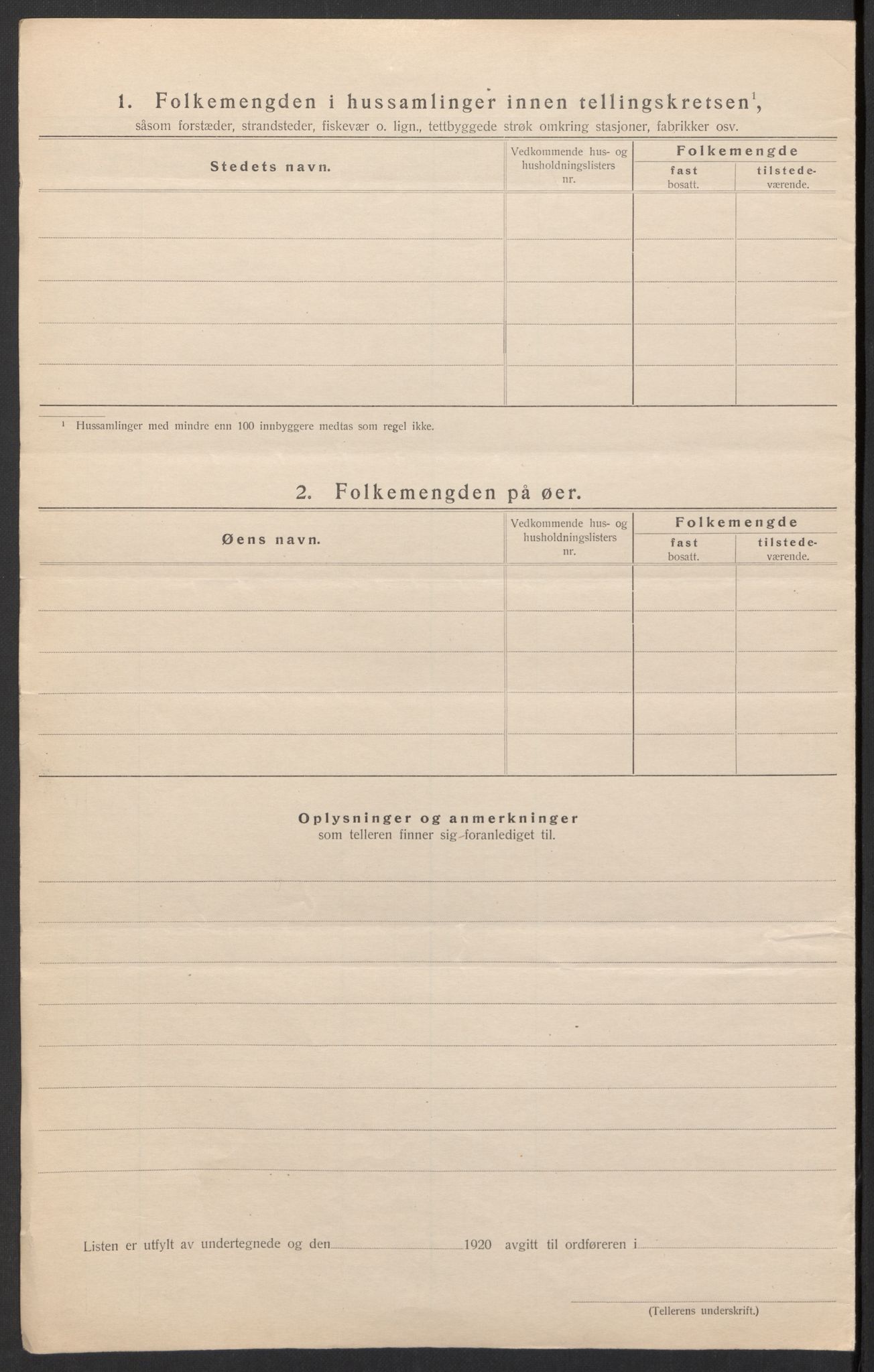 SAH, Folketelling 1920 for 0540 Sør-Aurdal herred, 1920, s. 30