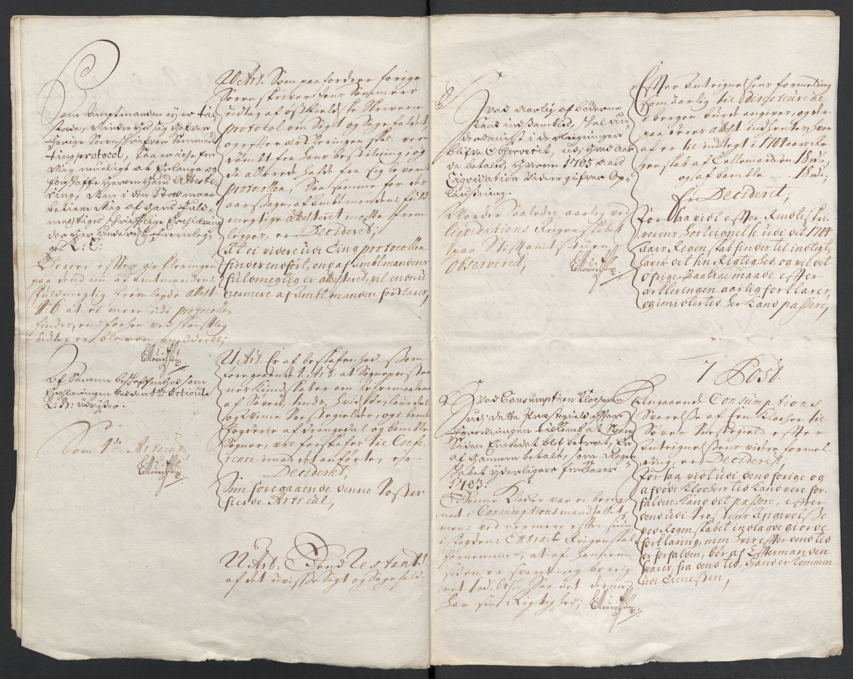 Rentekammeret inntil 1814, Reviderte regnskaper, Fogderegnskap, AV/RA-EA-4092/R36/L2110: Fogderegnskap Øvre og Nedre Telemark og Bamble, 1703, s. 200