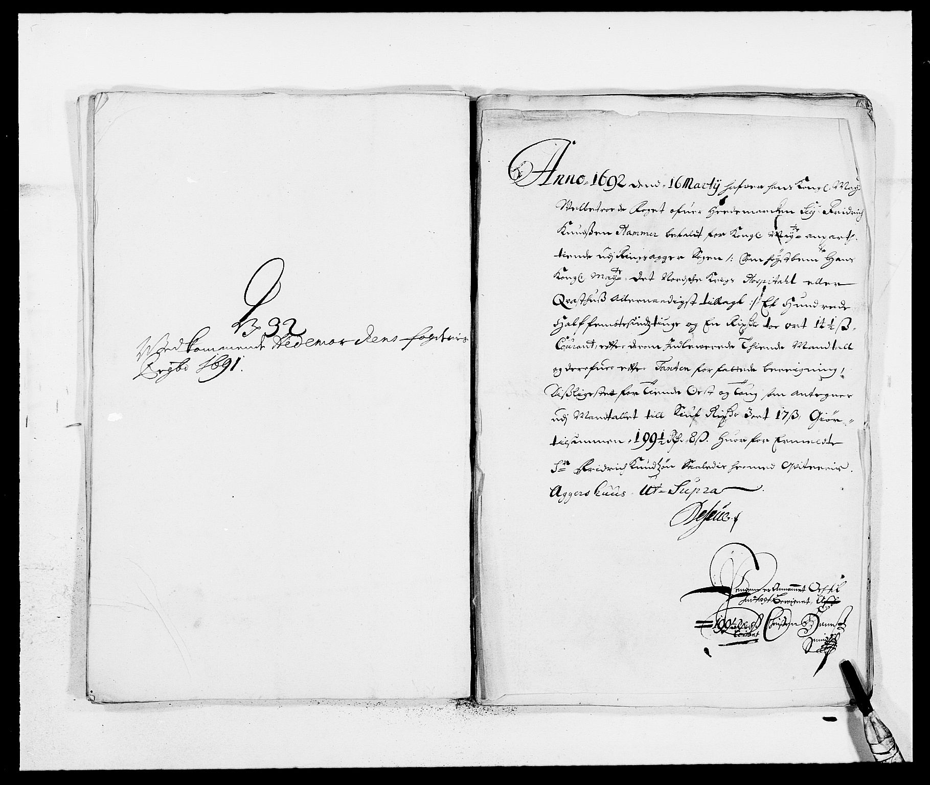 Rentekammeret inntil 1814, Reviderte regnskaper, Fogderegnskap, AV/RA-EA-4092/R16/L1032: Fogderegnskap Hedmark, 1689-1692, s. 25