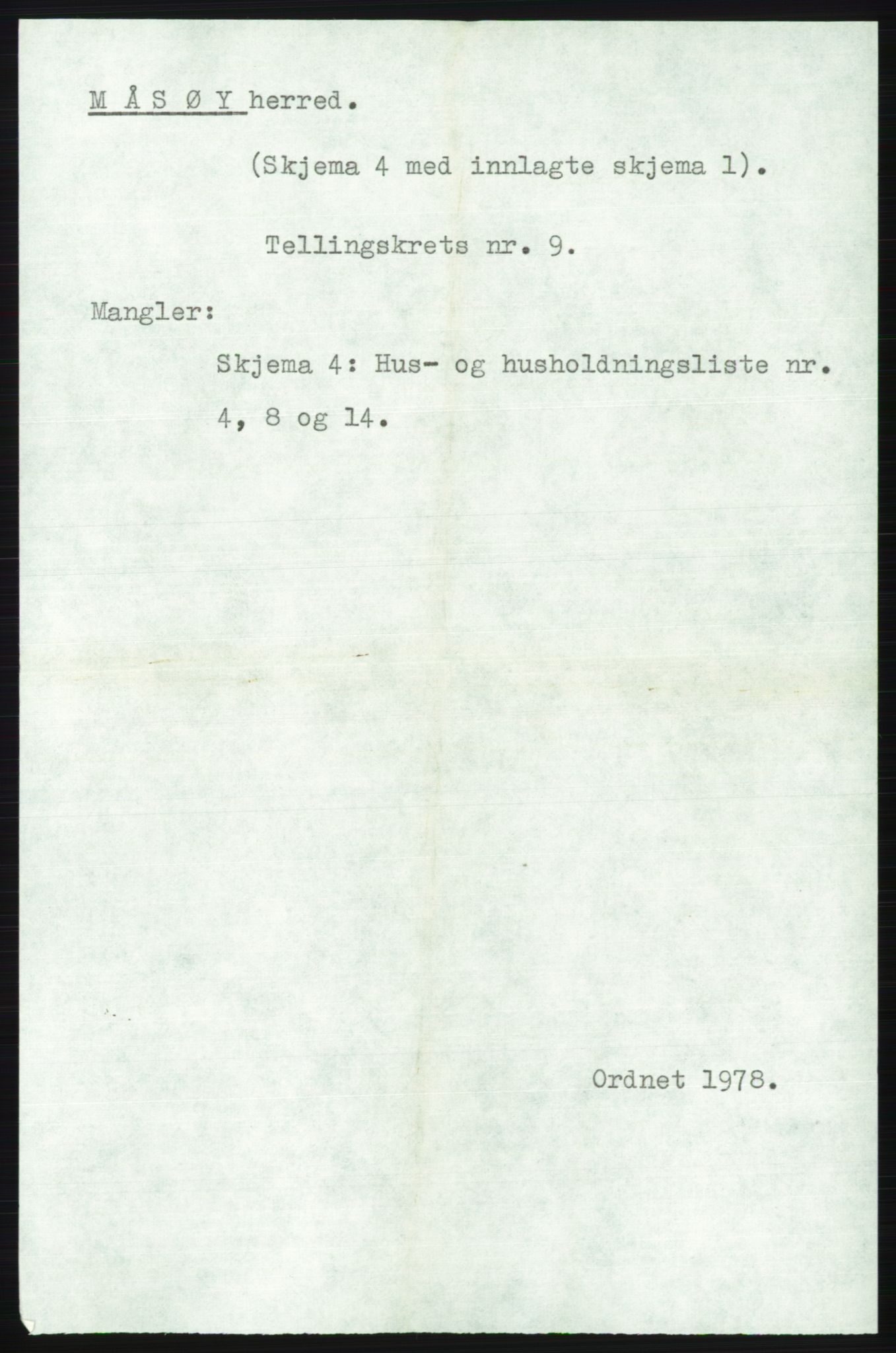 SATØ, Folketelling 1920 for 2018 Måsøy herred, 1920, s. 4421
