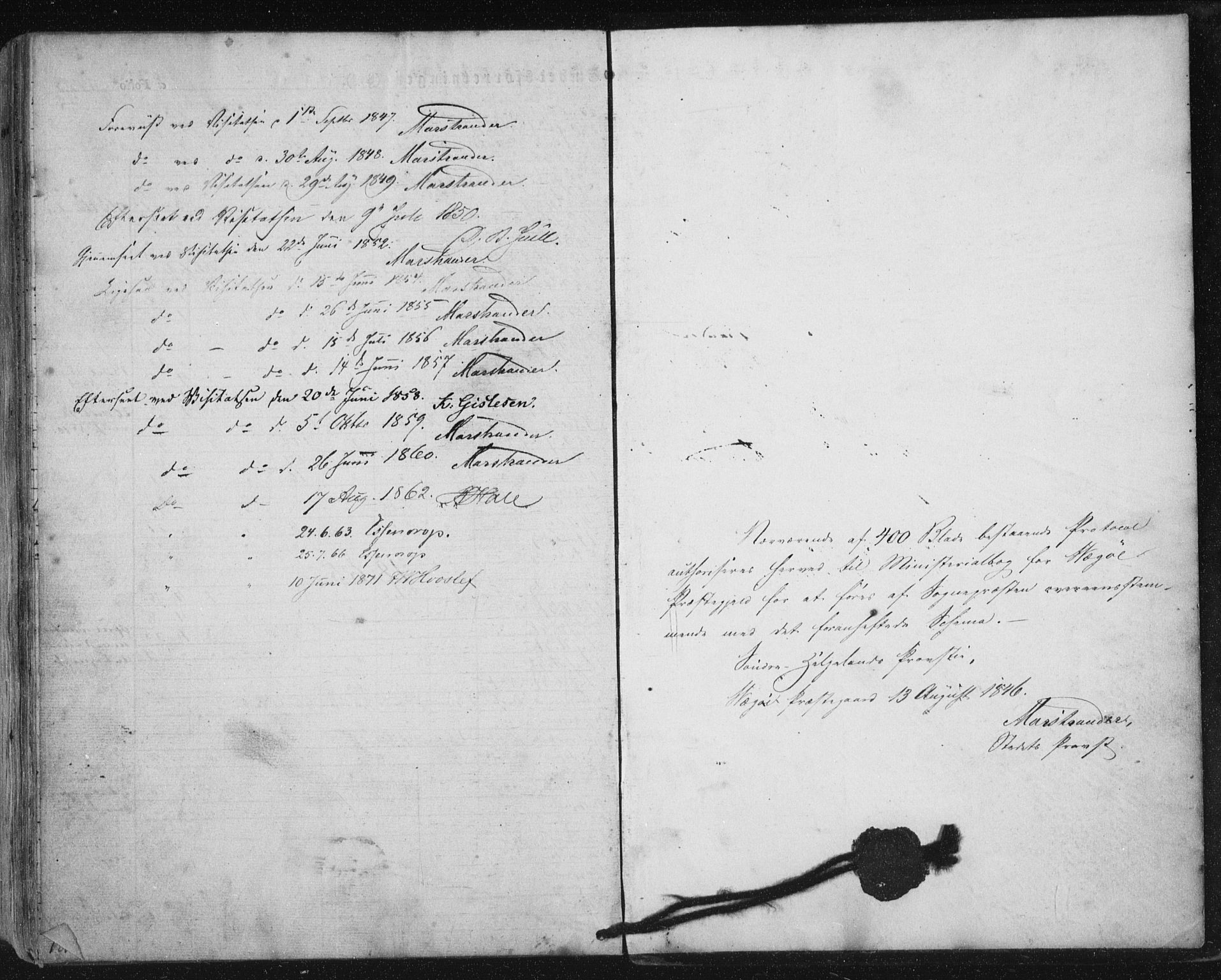 Ministerialprotokoller, klokkerbøker og fødselsregistre - Nordland, AV/SAT-A-1459/816/L0240: Ministerialbok nr. 816A06, 1846-1870