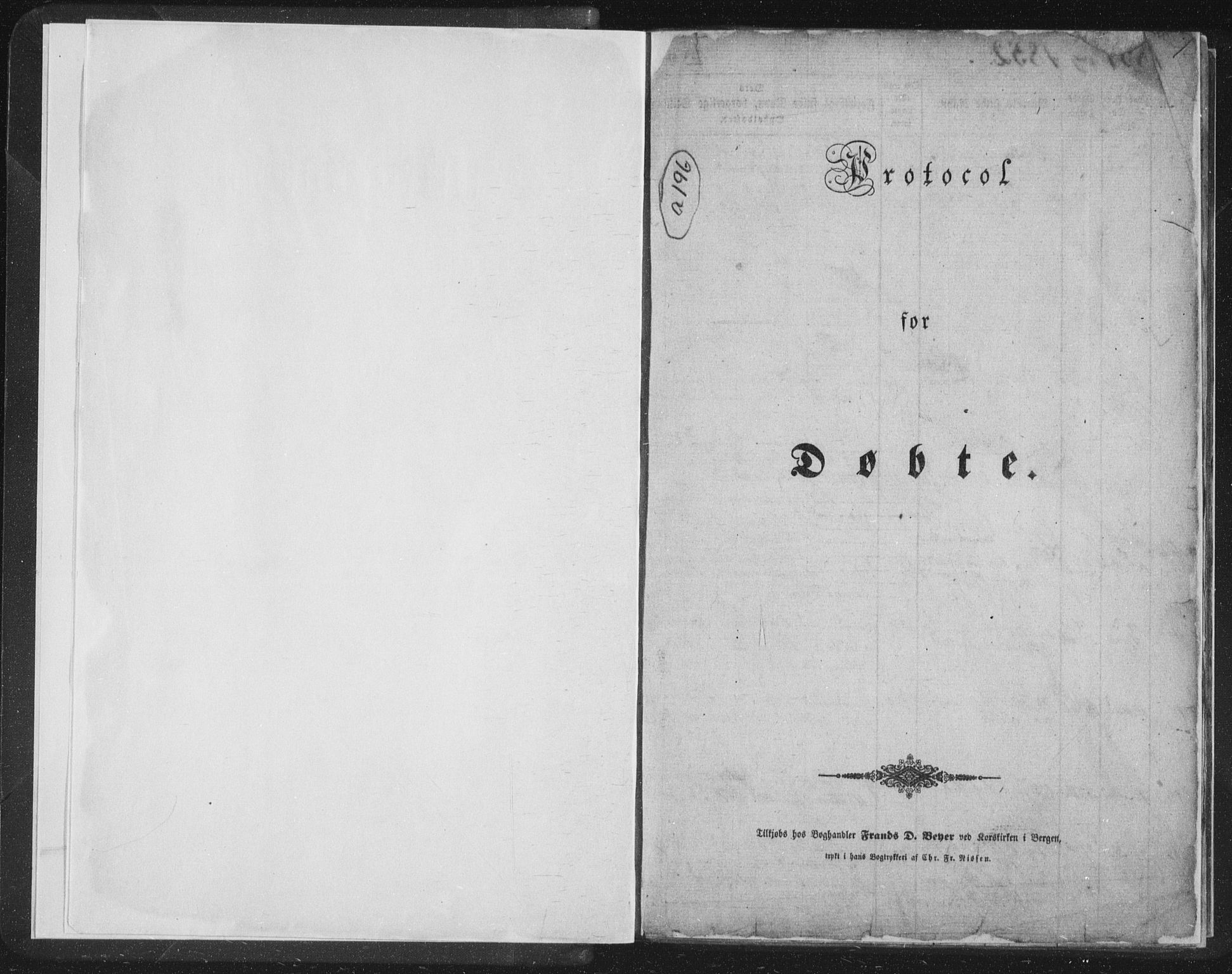 Alversund Sokneprestembete, SAB/A-73901/H/Ha/Hab: Klokkerbok nr. C 1, 1851-1866