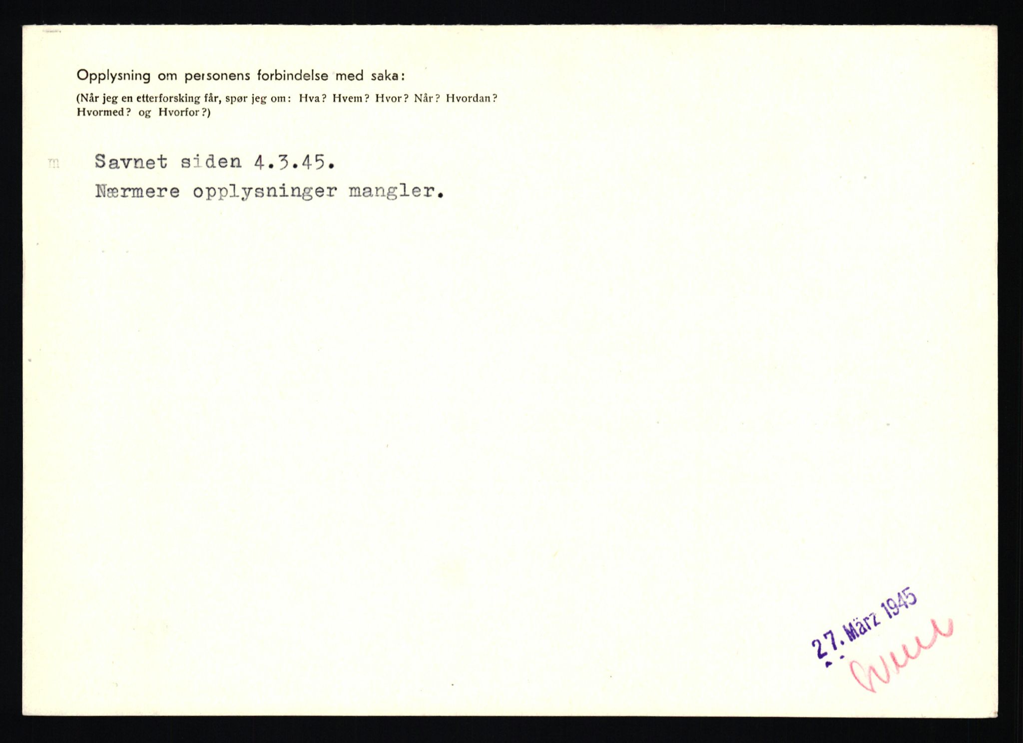 Statspolitiet - Hovedkontoret / Osloavdelingen, AV/RA-S-1329/C/Ca/L0012: Oanæs - Quistgaard	, 1943-1945, s. 4893