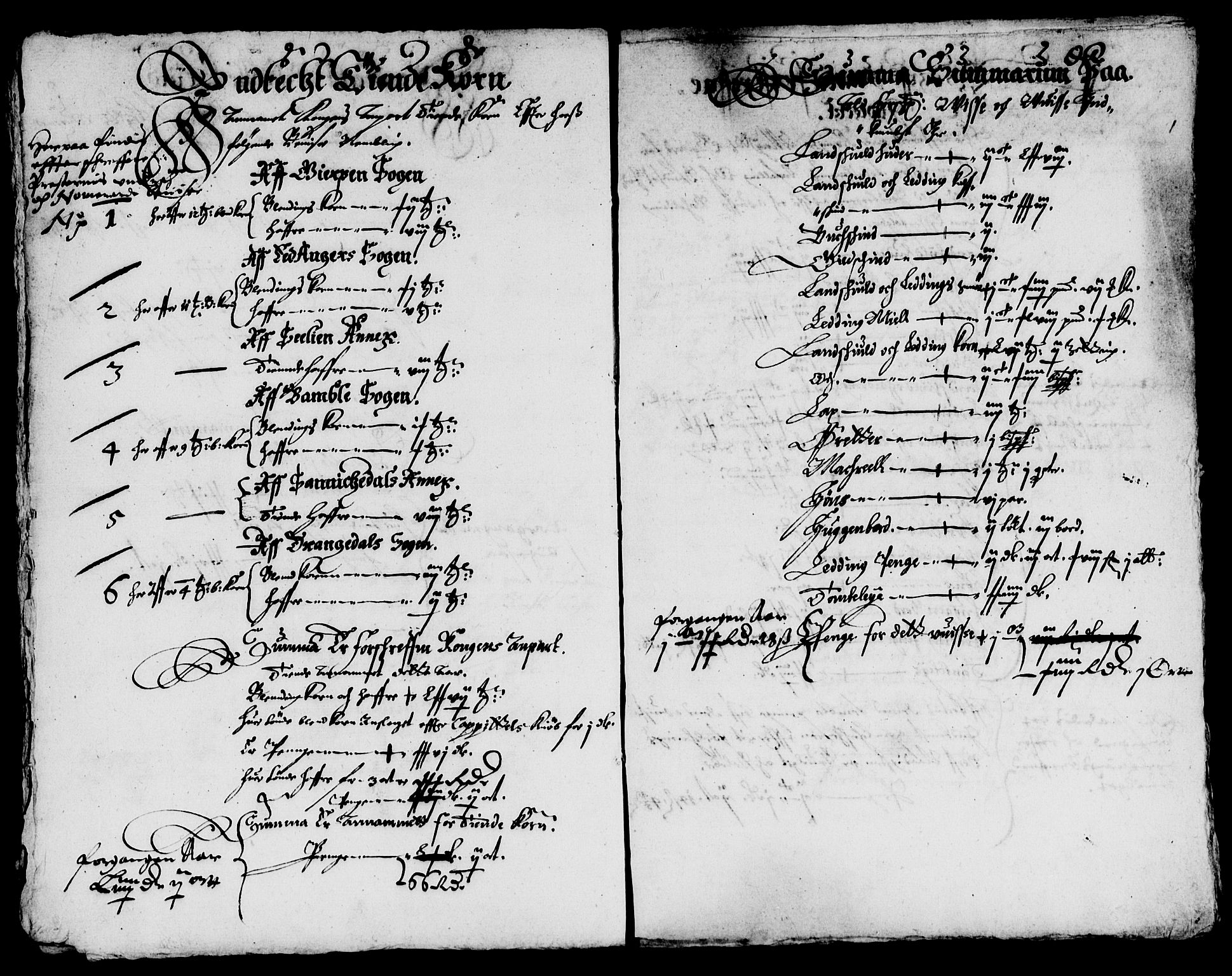 Rentekammeret inntil 1814, Reviderte regnskaper, Lensregnskaper, AV/RA-EA-5023/R/Rb/Rbp/L0026: Bratsberg len, 1641-1642