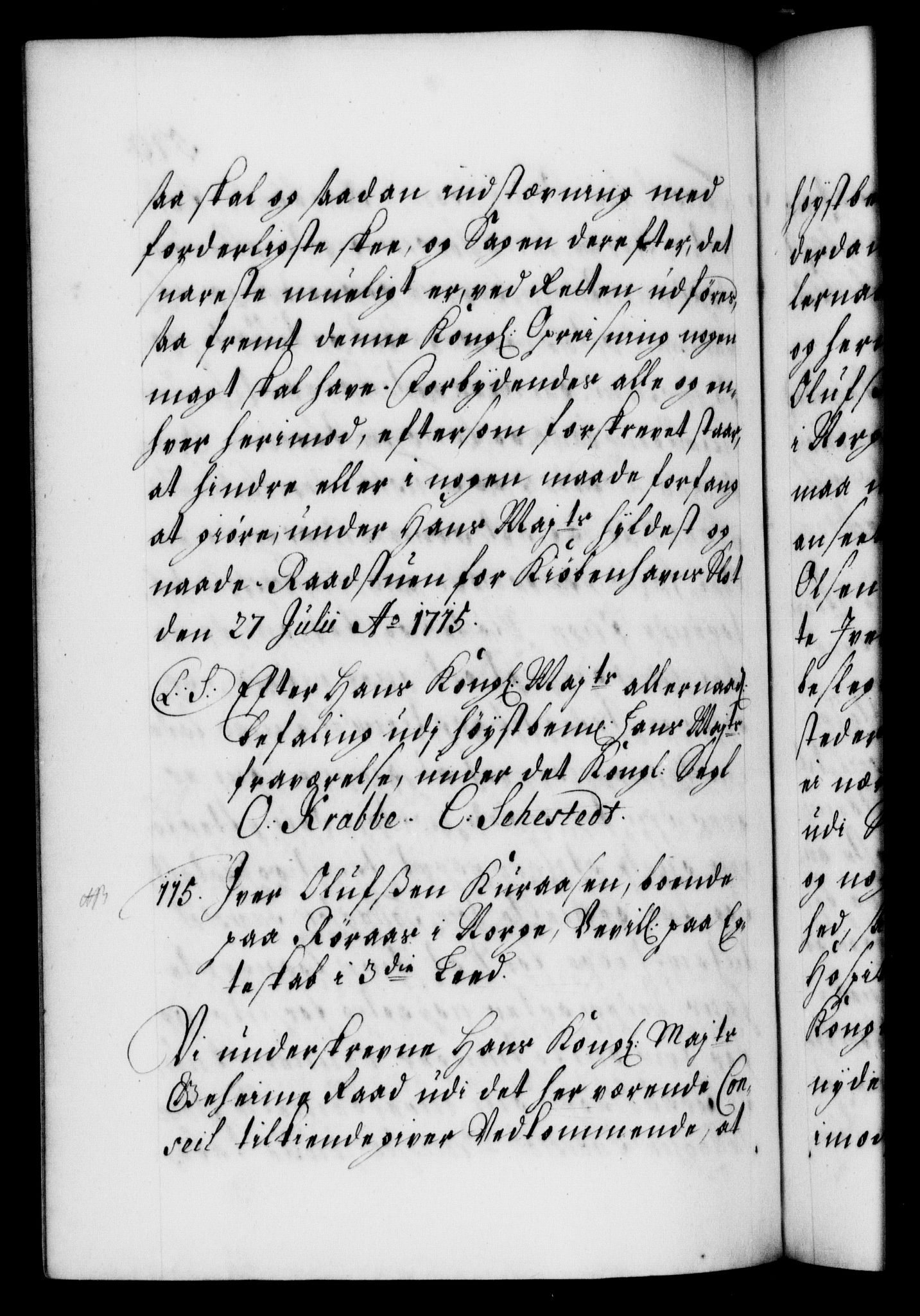 Danske Kanselli 1572-1799, RA/EA-3023/F/Fc/Fca/Fcaa/L0021: Norske registre, 1712-1715, s. 510b