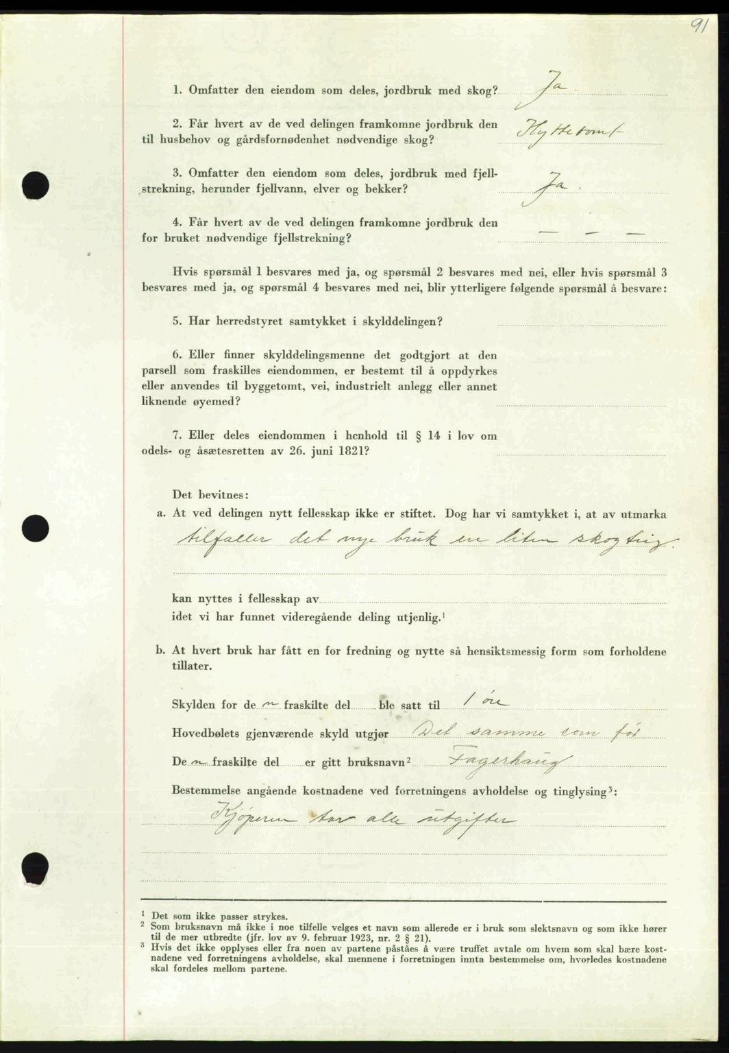 Nordmøre sorenskriveri, AV/SAT-A-4132/1/2/2Ca: Pantebok nr. A110, 1948-1949, Dagboknr: 3432/1948