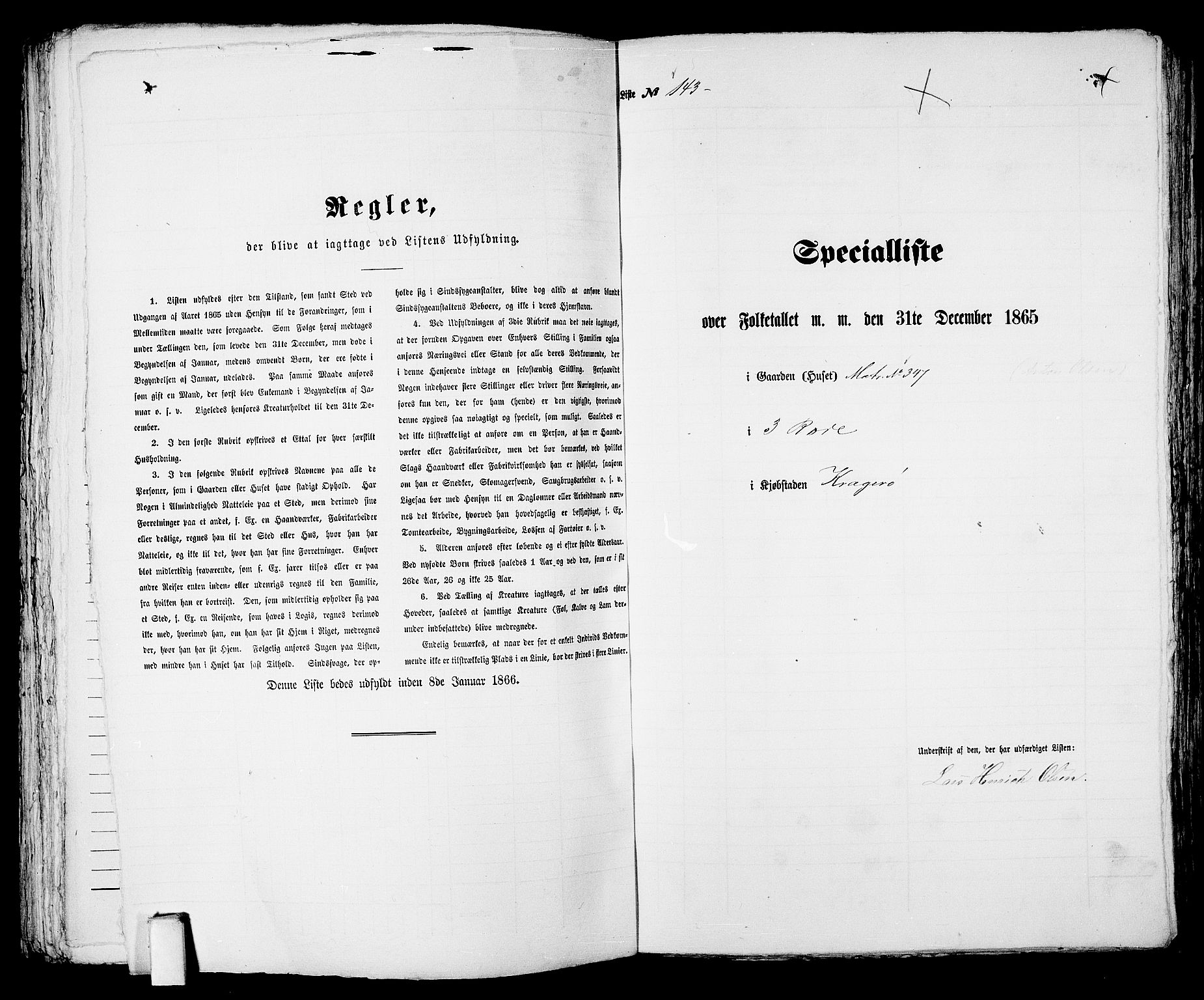 RA, Folketelling 1865 for 0801B Kragerø prestegjeld, Kragerø kjøpstad, 1865, s. 295