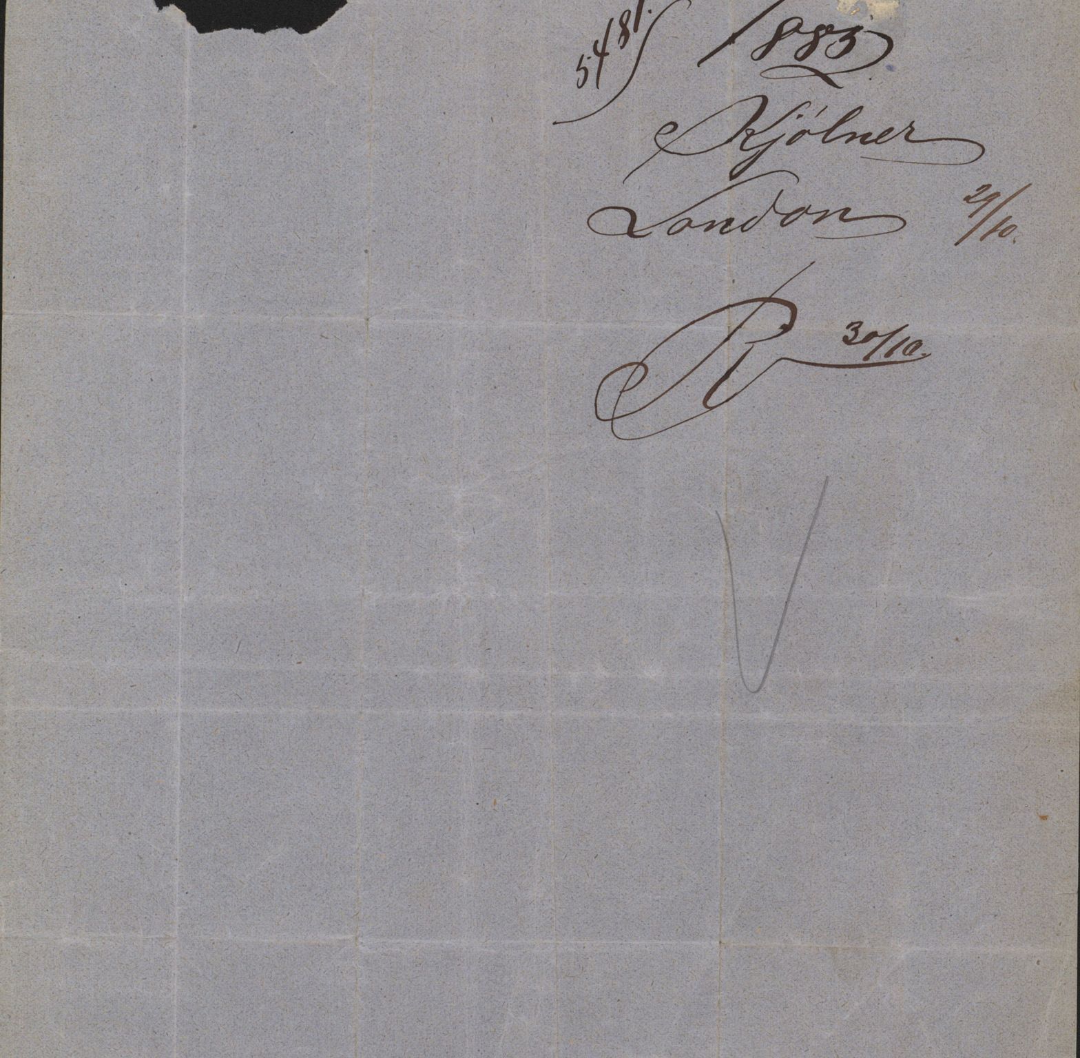 Pa 63 - Østlandske skibsassuranceforening, VEMU/A-1079/G/Ga/L0018/0011: Havaridokumenter / Bertha, Bonita, Immanuel, Th. Thoresen, India, 1885, s. 31