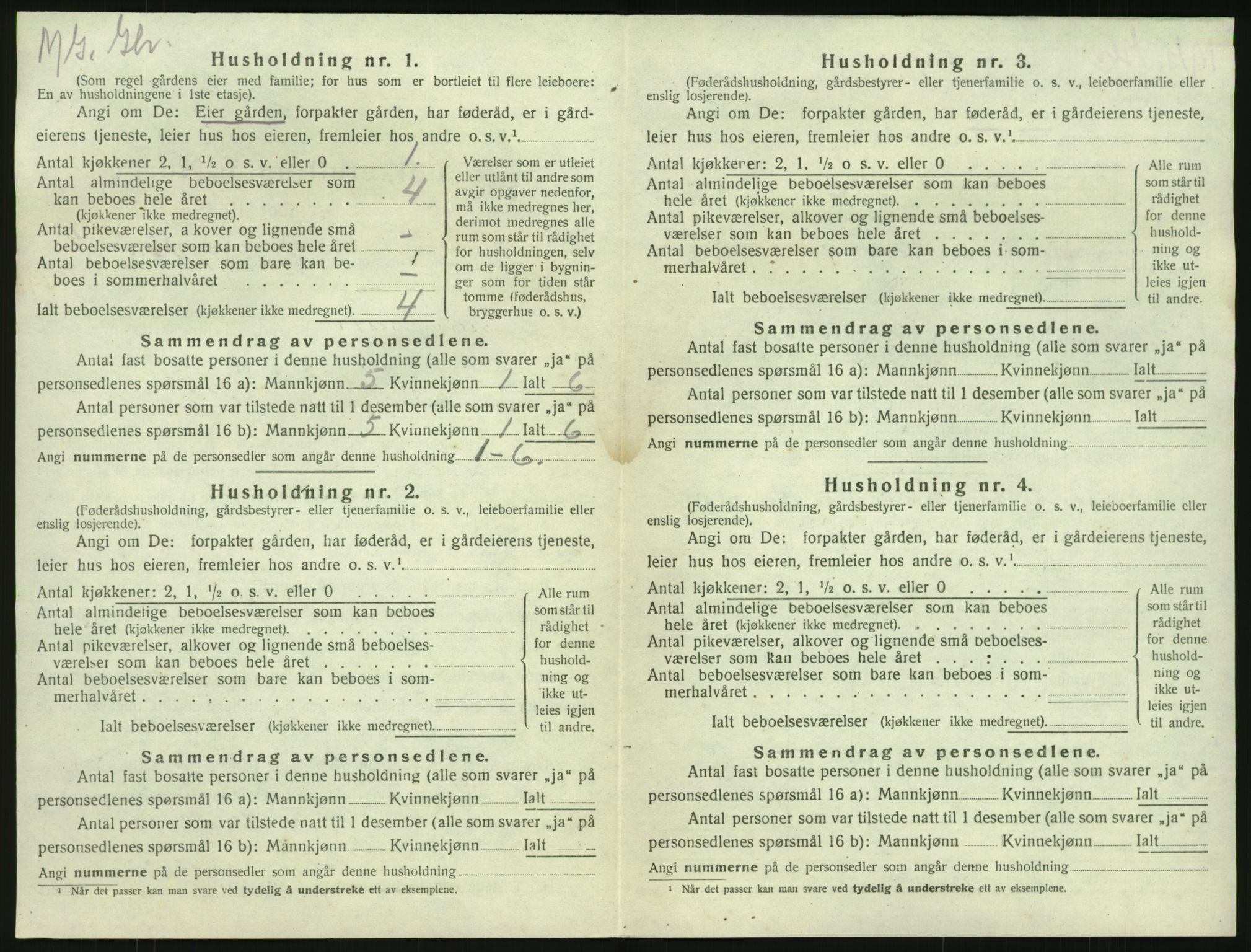 SAKO, Folketelling 1920 for 0726 Brunlanes herred, 1920, s. 744