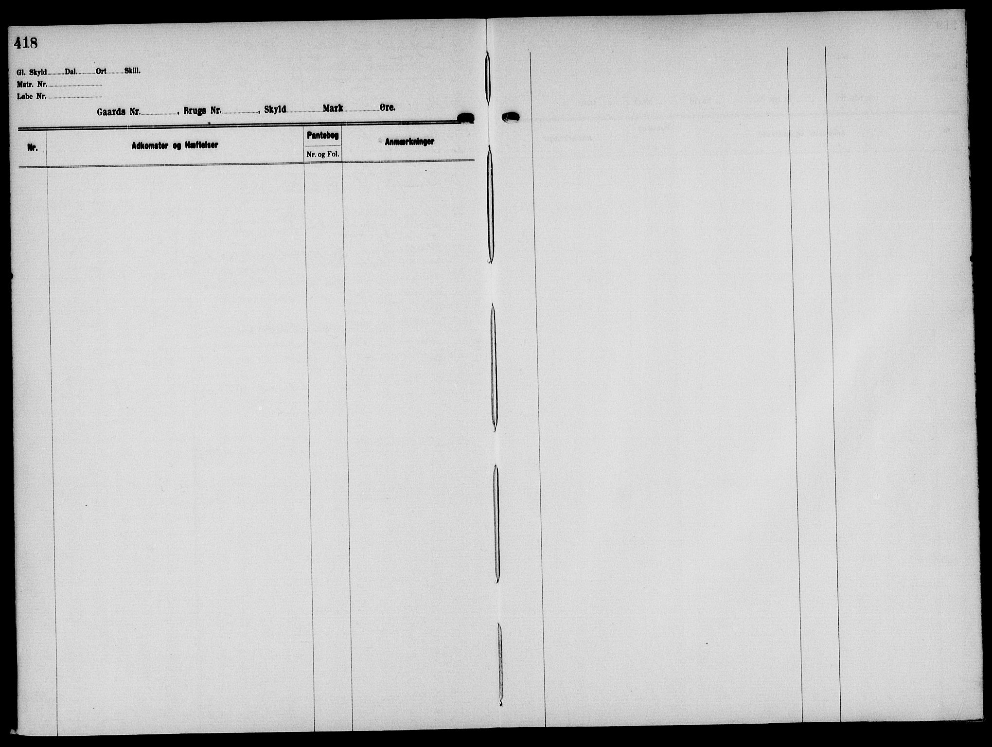 Solør tingrett, AV/SAH-TING-008/H/Ha/Hak/L0005: Panteregister nr. V, 1900-1935, s. 418