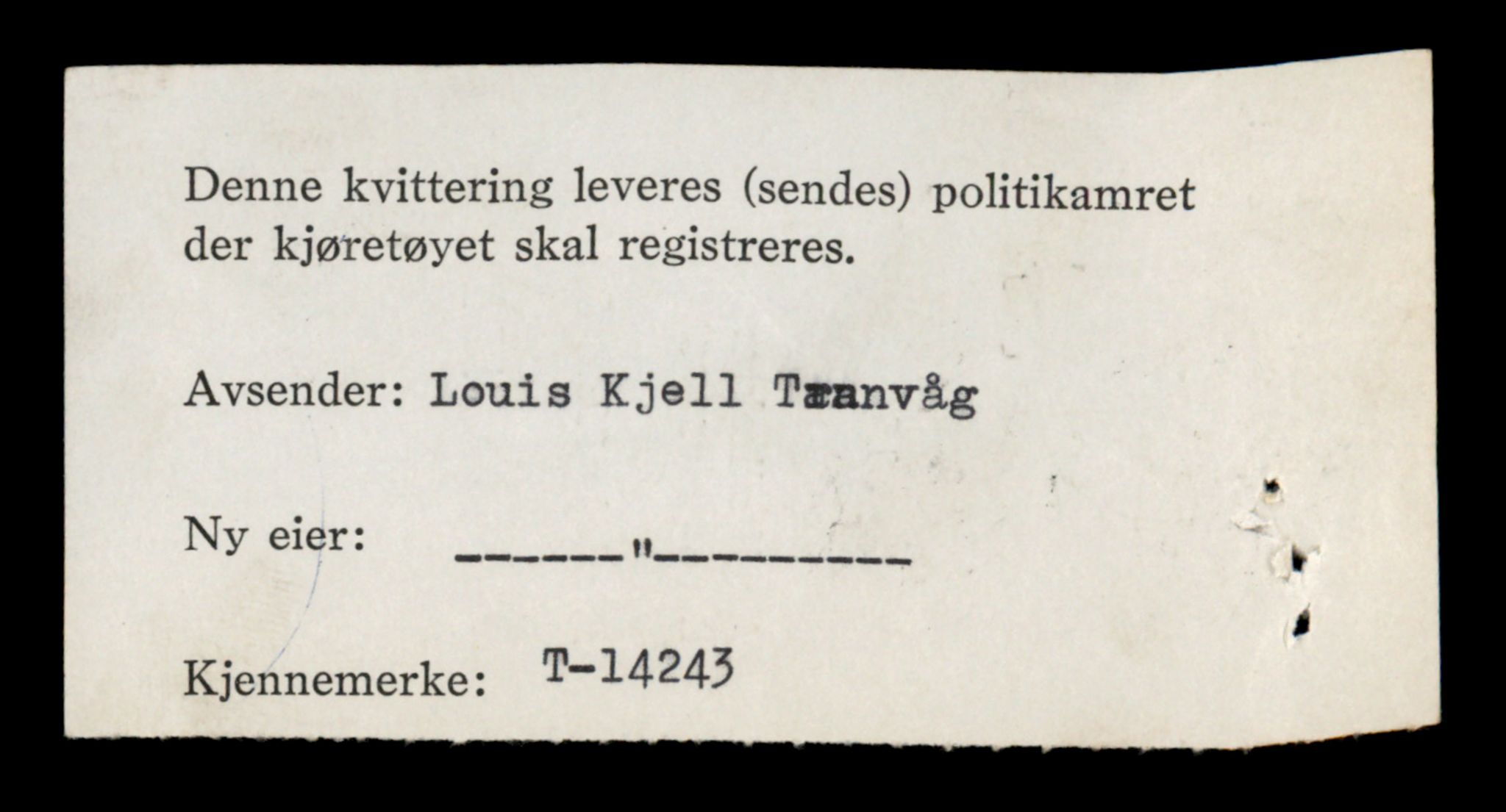 Møre og Romsdal vegkontor - Ålesund trafikkstasjon, AV/SAT-A-4099/F/Fe/L0044: Registreringskort for kjøretøy T 14205 - T 14319, 1927-1998, s. 1125