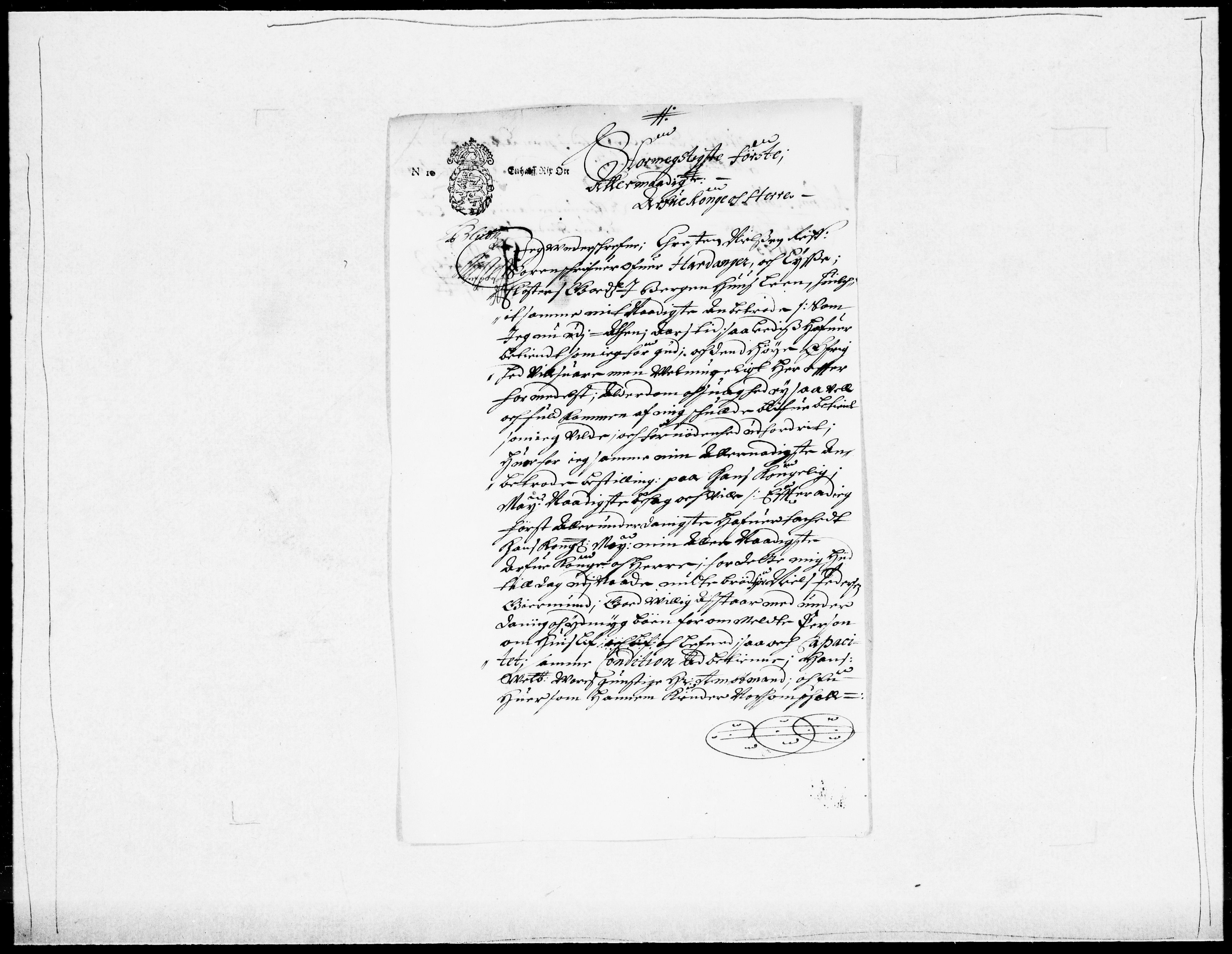 Danske Kanselli 1572-1799, RA/EA-3023/F/Fc/Fcc/Fcca/L0039: Norske innlegg 1572-1799, 1685-1686, s. 23