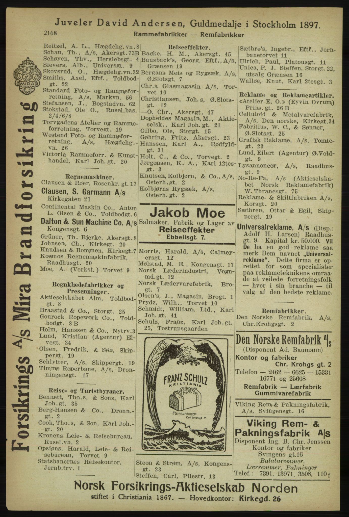 Kristiania/Oslo adressebok, PUBL/-, 1918, s. 2321