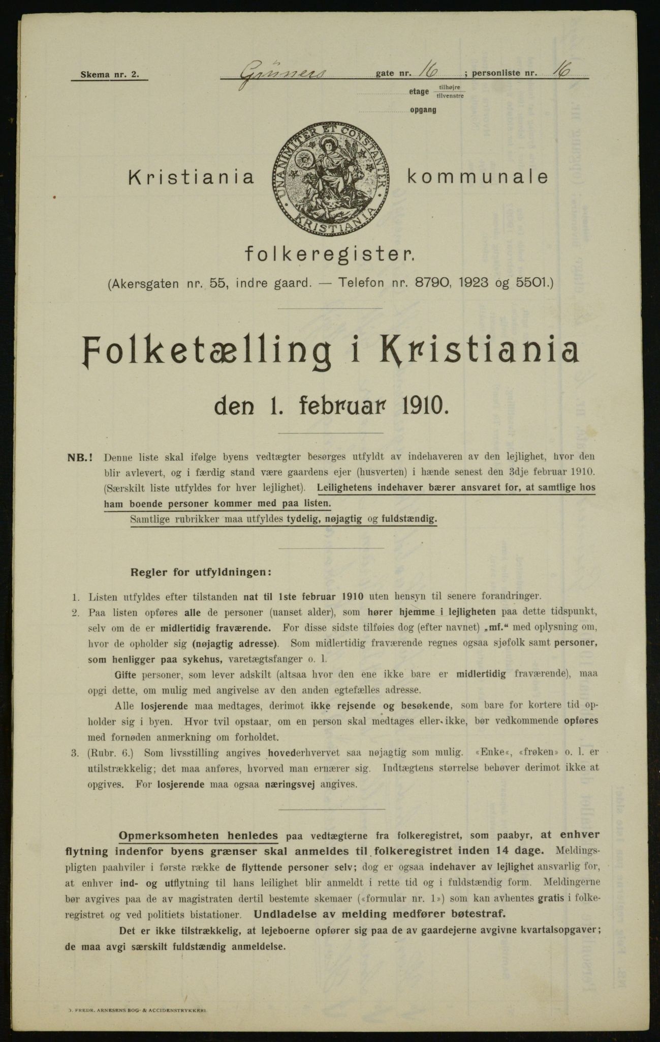 OBA, Kommunal folketelling 1.2.1910 for Kristiania, 1910, s. 29850