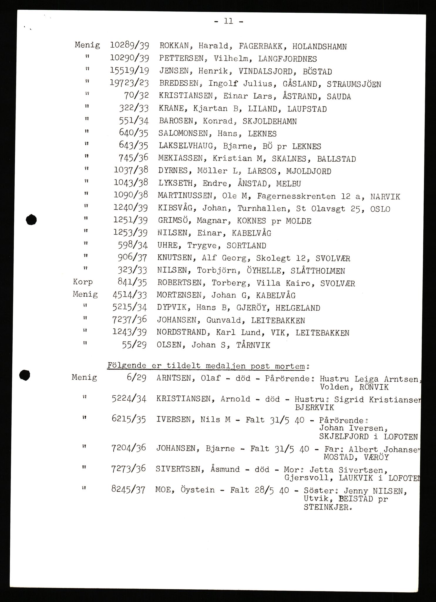 Forsvaret, Forsvarets krigshistoriske avdeling, AV/RA-RAFA-2017/Y/Yb/L0140: II-C-11-611-620  -  6. Divisjon, 1940-1966, s. 442