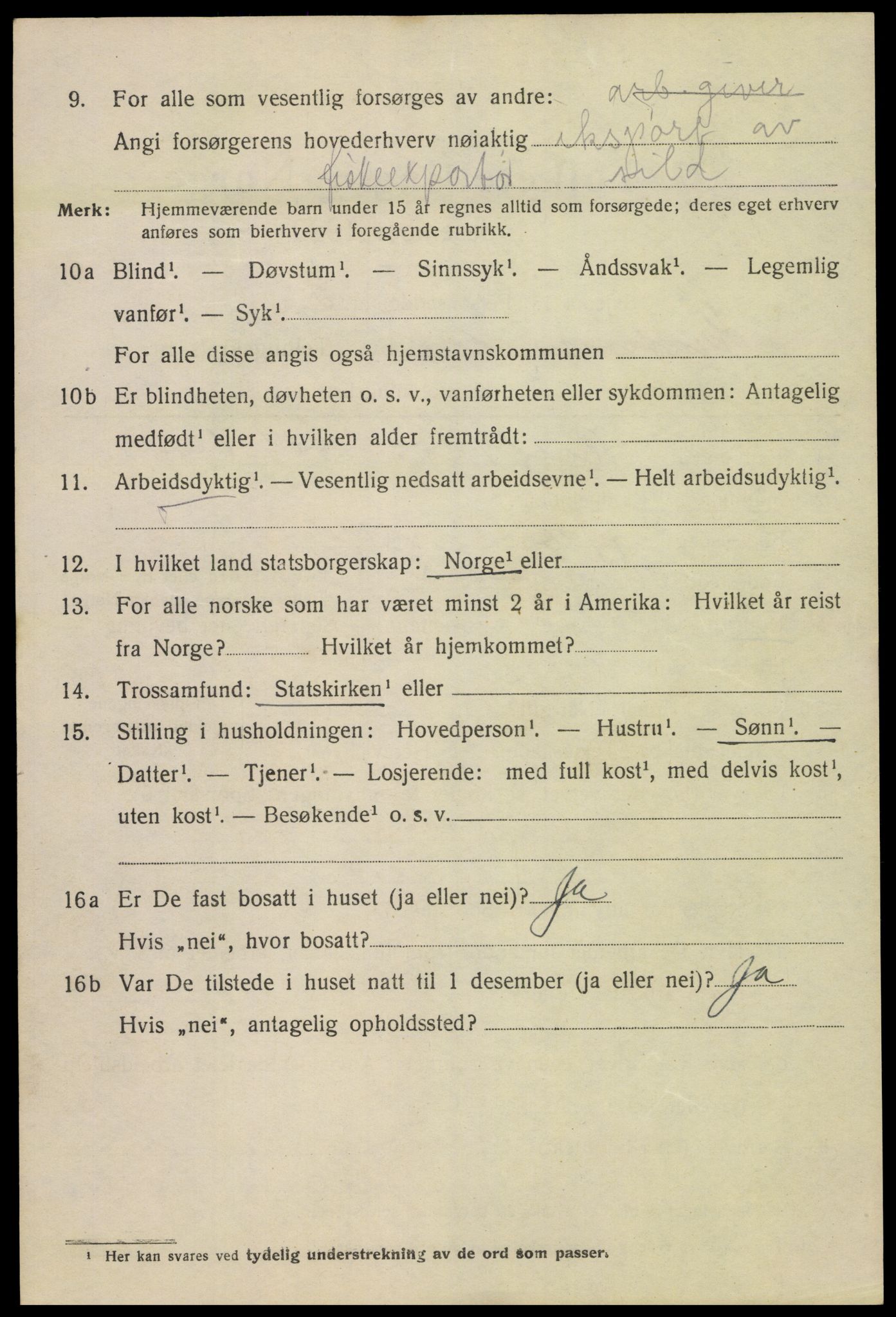 SAK, Folketelling 1920 for 1001 Kristiansand kjøpstad, 1920, s. 35730