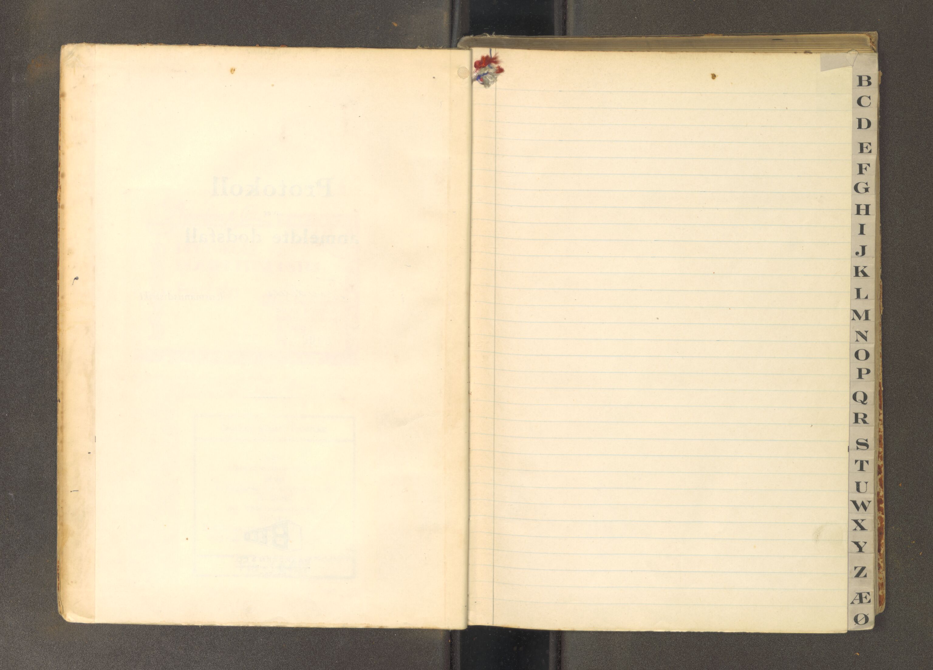 Harstad lensmannskontor, AV/SATØ-SATØ-10/F/Fi/Fia/L0487: Dødsfallsprotokoller. Harstad kommune. Med register, 1945-1948