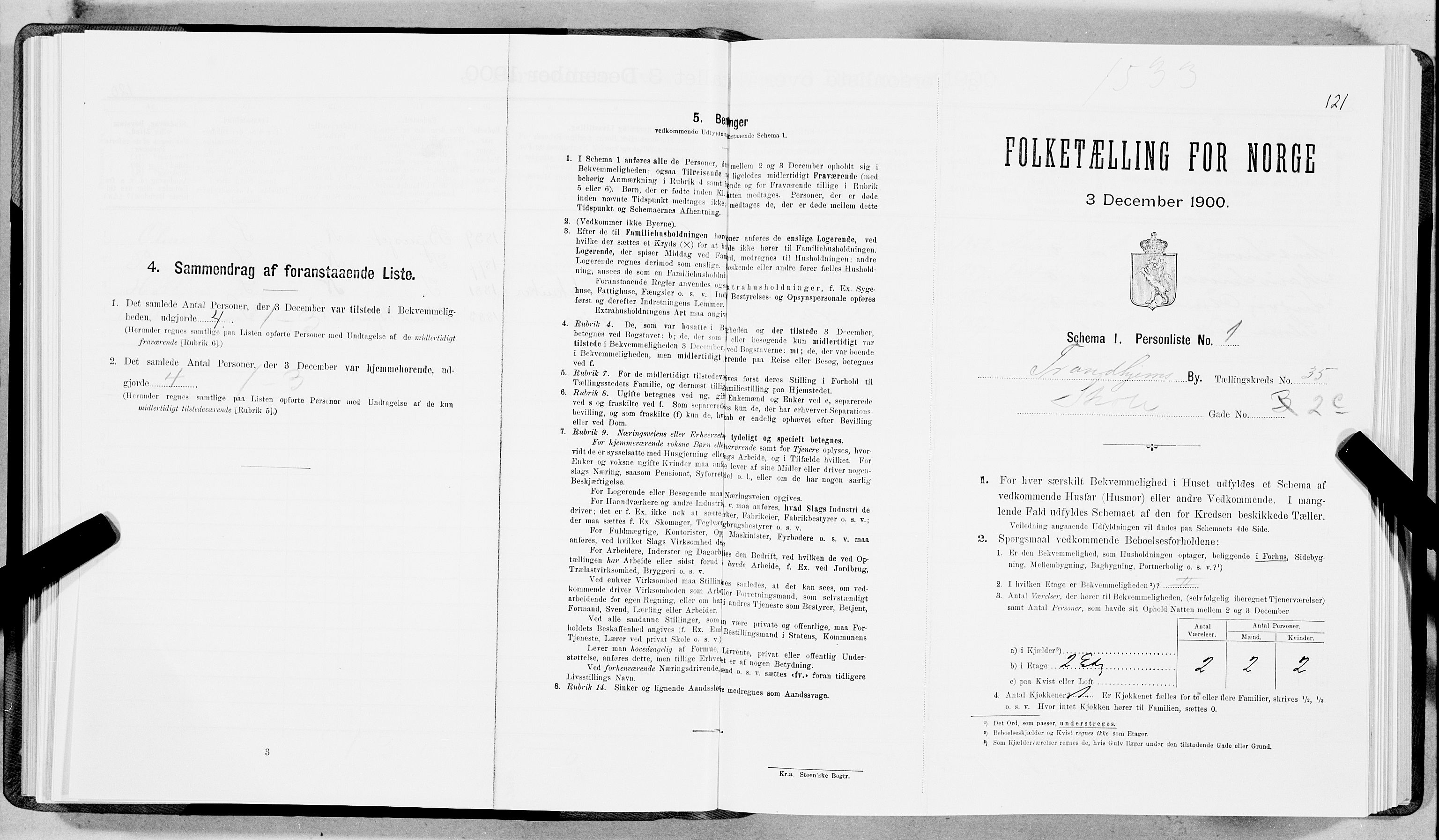 SAT, Folketelling 1900 for 1601 Trondheim kjøpstad, 1900, s. 5887