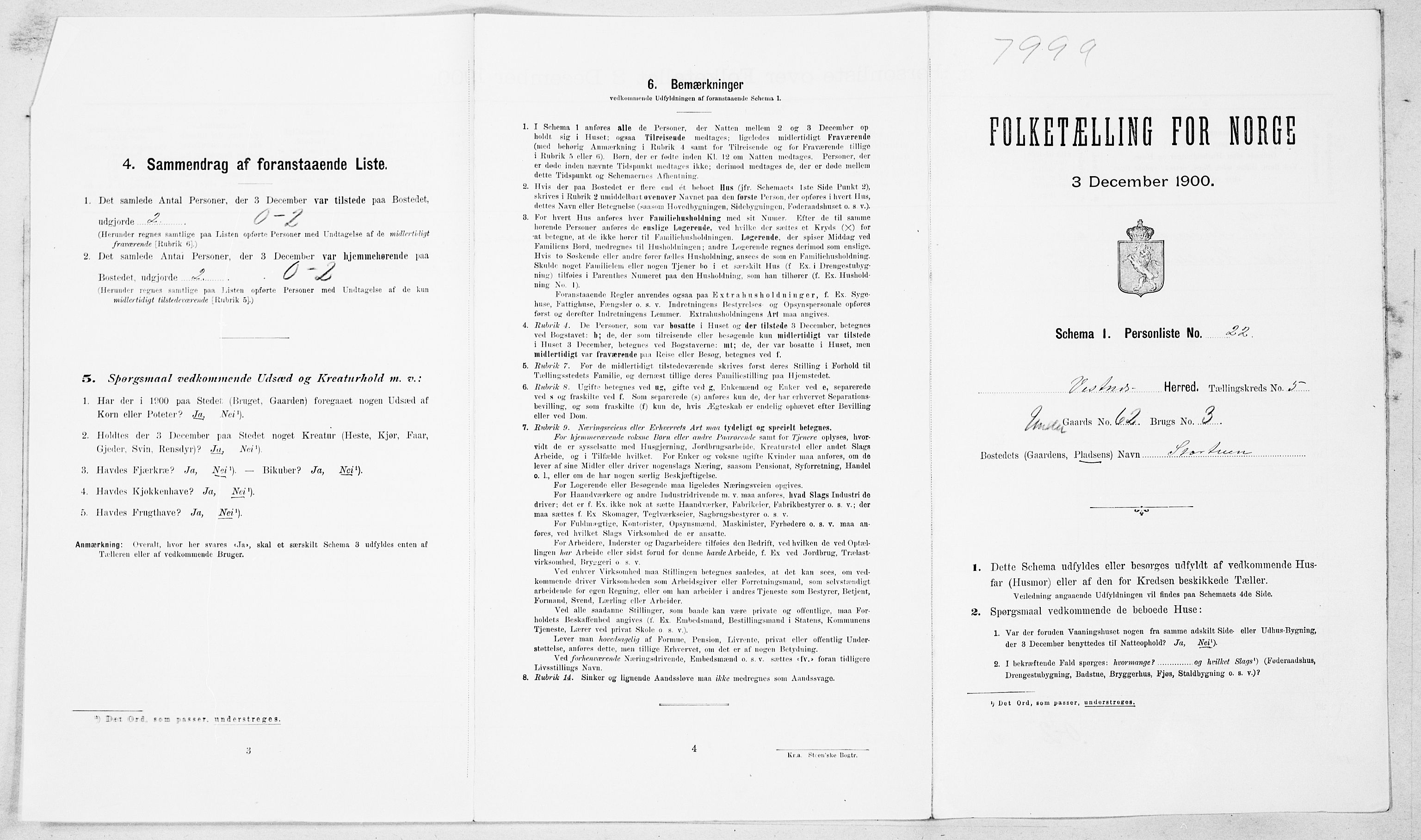 SAT, Folketelling 1900 for 1535 Vestnes herred, 1900, s. 547
