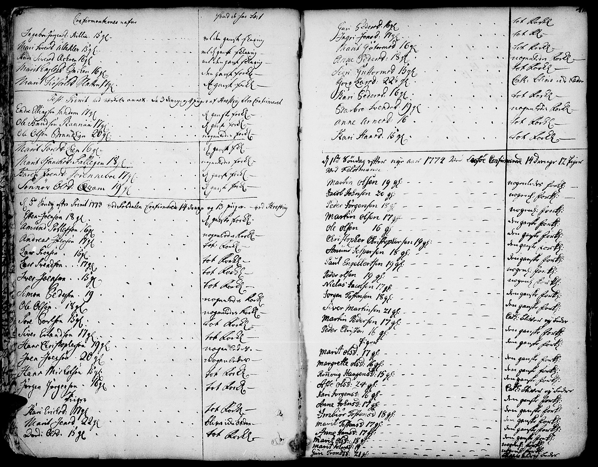 Lesja prestekontor, AV/SAH-PREST-068/H/Ha/Haa/L0002: Ministerialbok nr. 2, 1732-1776, s. 40-41