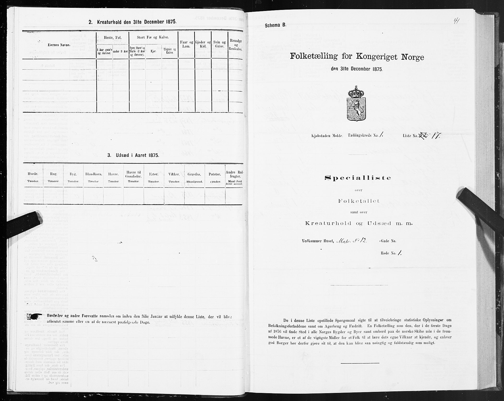 SAT, Folketelling 1875 for 1502P Molde prestegjeld, 1875, s. 1041