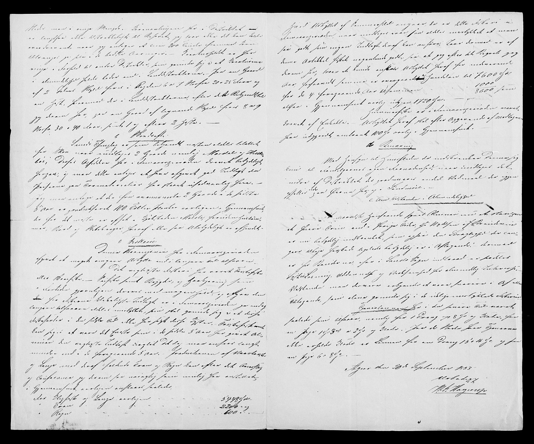 Statistisk sentralbyrå, Næringsøkonomiske emner, Generelt - Amtmennenes femårsberetninger, AV/RA-S-2233/F/Fa/L0010: --, 1851-1860, s. 160
