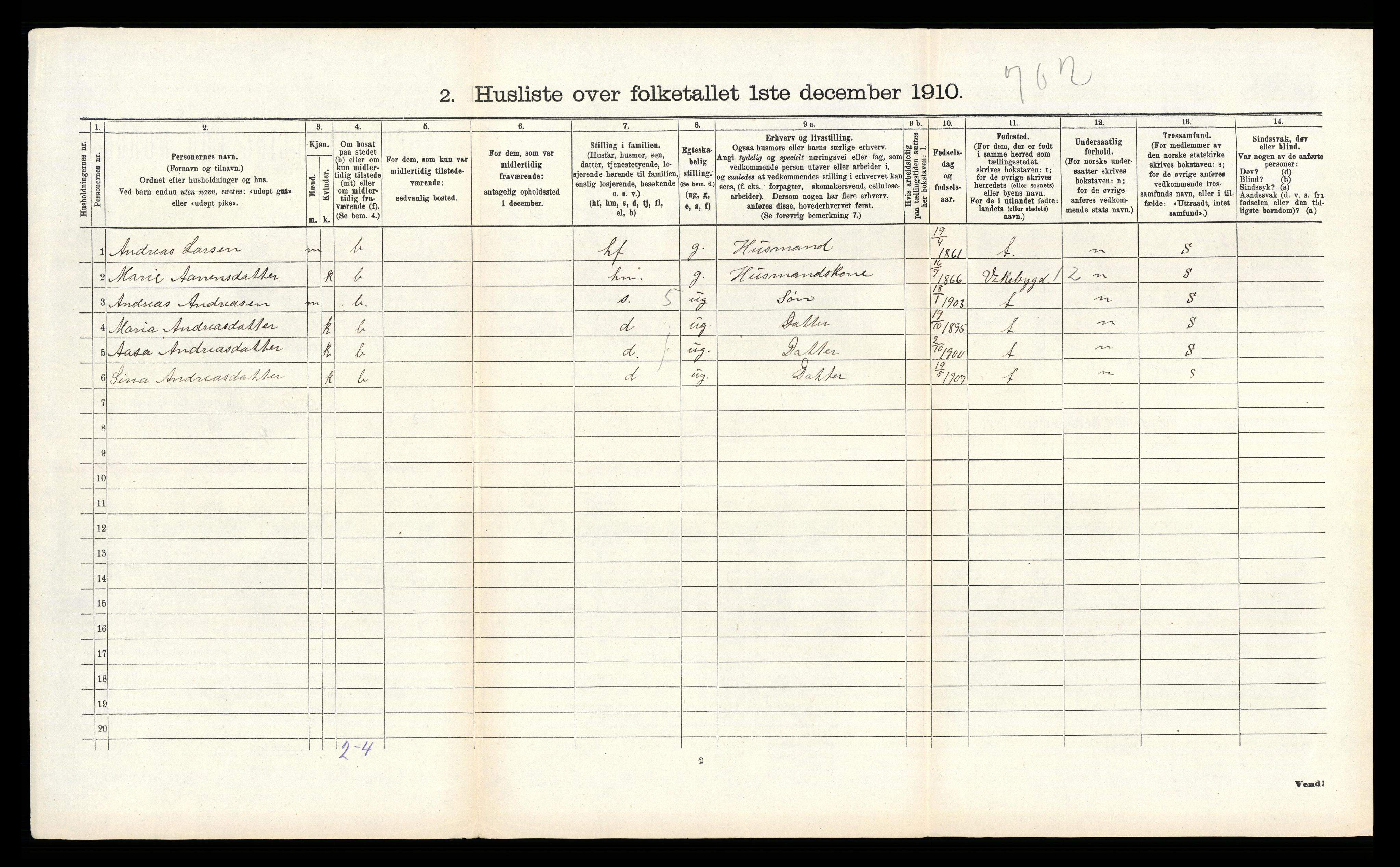 RA, Folketelling 1910 for 1154 Skjold herred, 1910, s. 321