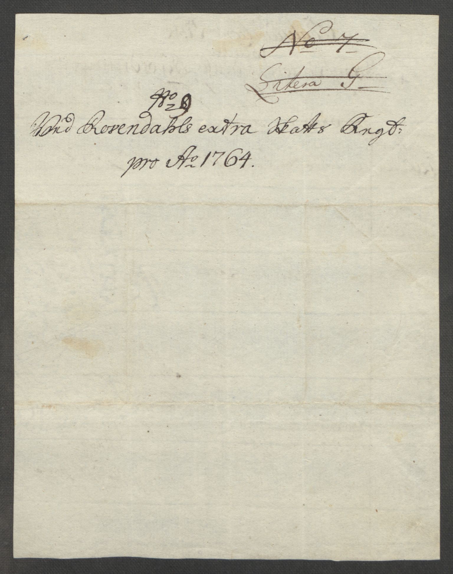 Rentekammeret inntil 1814, Reviderte regnskaper, Fogderegnskap, AV/RA-EA-4092/R49/L3157: Ekstraskatten Rosendal Baroni, 1762-1772, s. 98