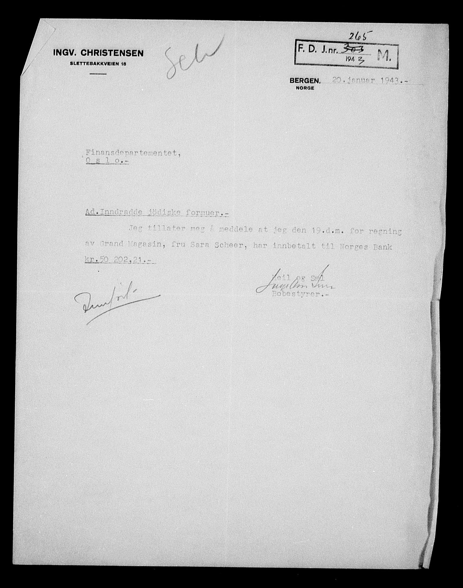 Justisdepartementet, Tilbakeføringskontoret for inndratte formuer, RA/S-1564/H/Hc/Hcc/L0978: --, 1945-1947, s. 533