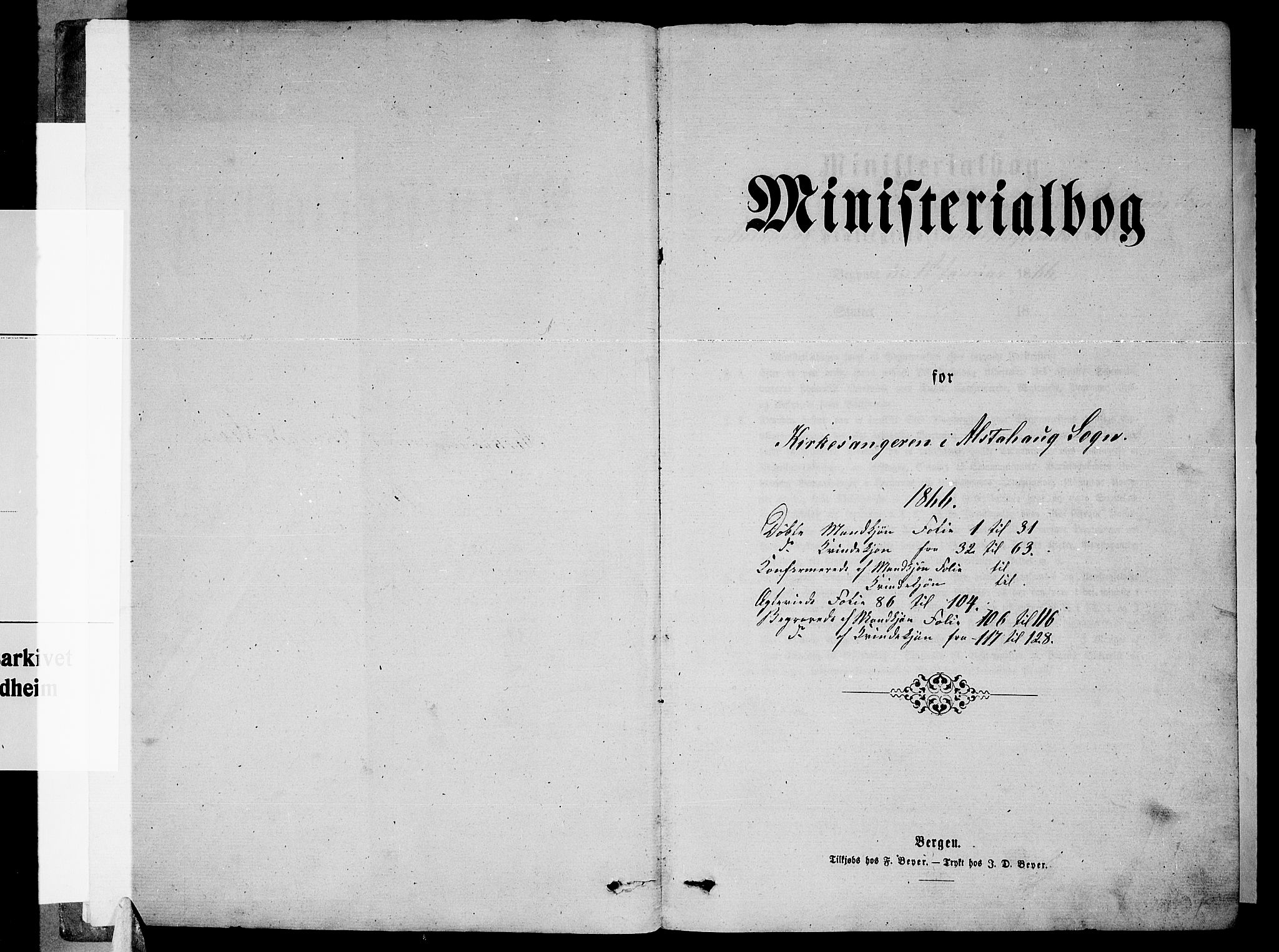 Ministerialprotokoller, klokkerbøker og fødselsregistre - Nordland, AV/SAT-A-1459/830/L0461: Klokkerbok nr. 830C03, 1866-1881