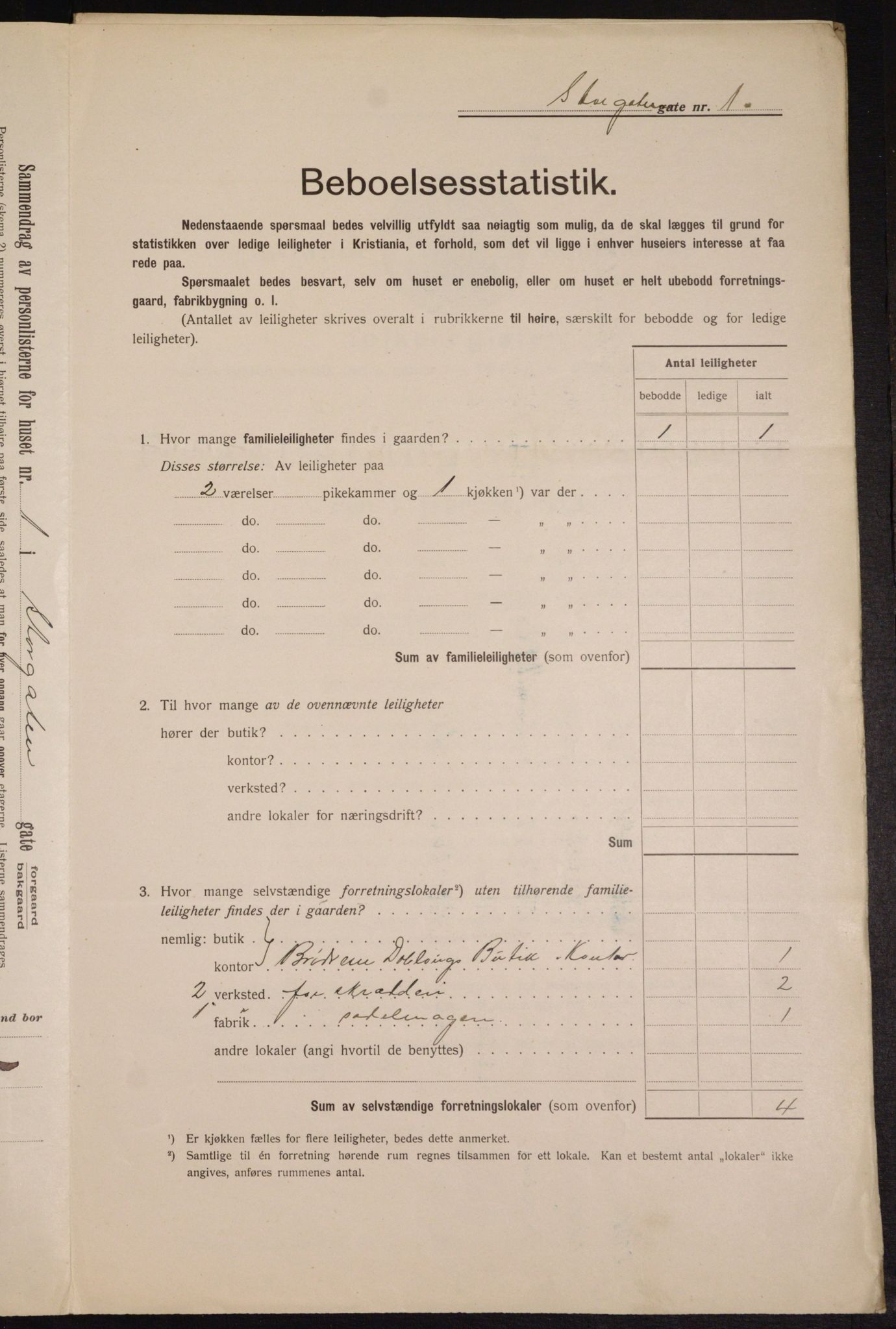 OBA, Kommunal folketelling 1.2.1913 for Kristiania, 1913, s. 102973