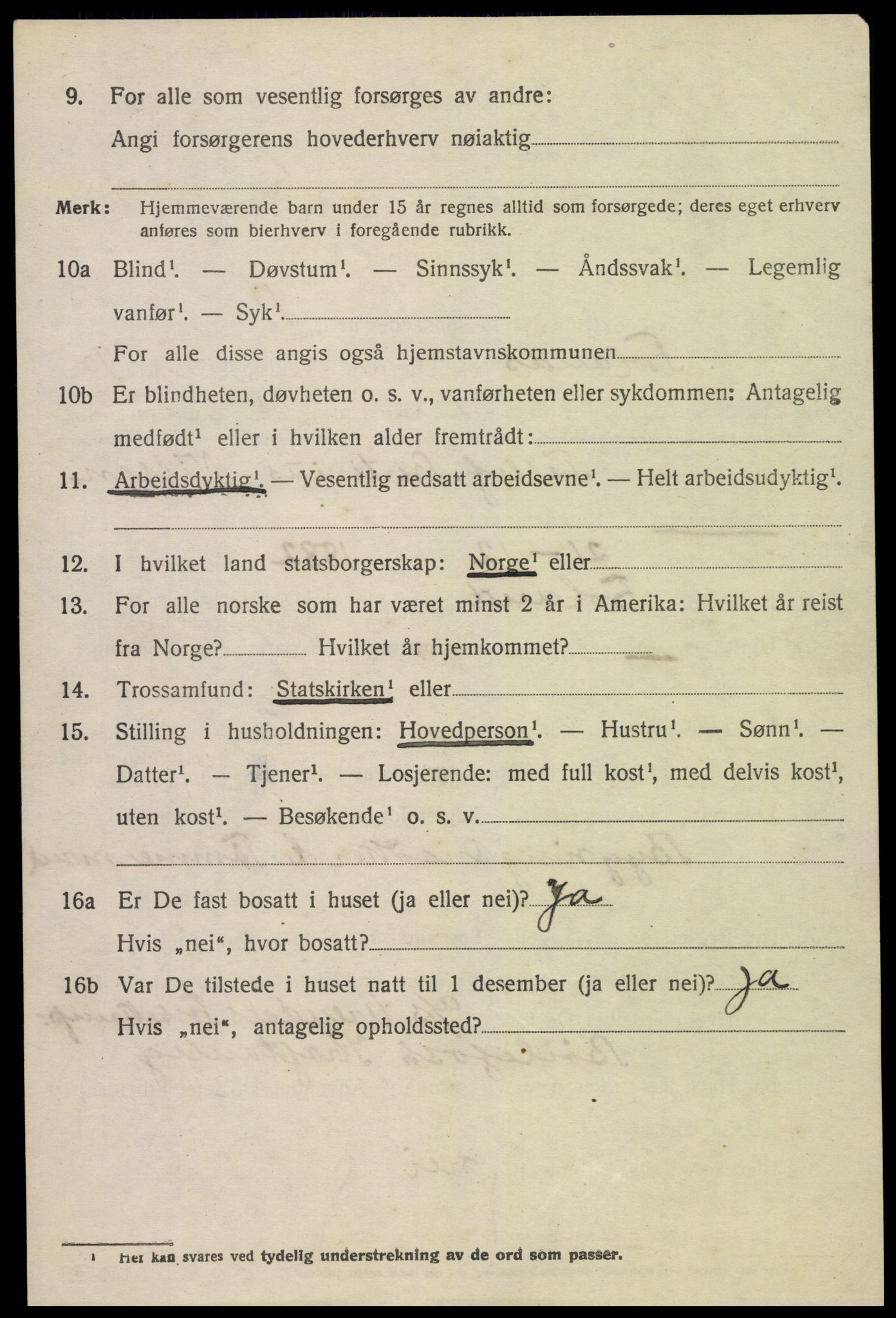 SAK, Folketelling 1920 for 0919 Froland herred, 1920, s. 5524