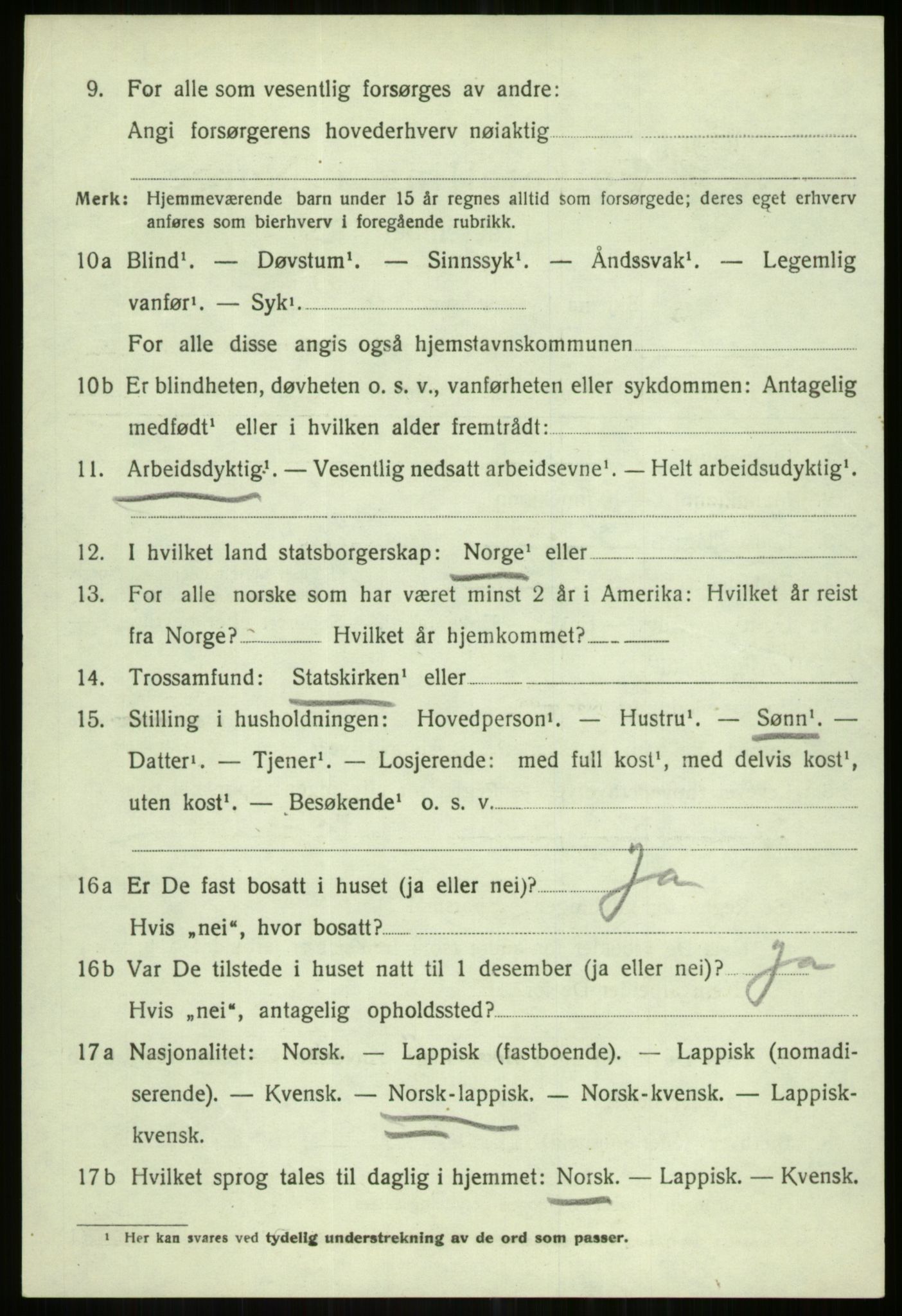 SATØ, Folketelling 1920 for 1936 Karlsøy herred, 1920, s. 1682