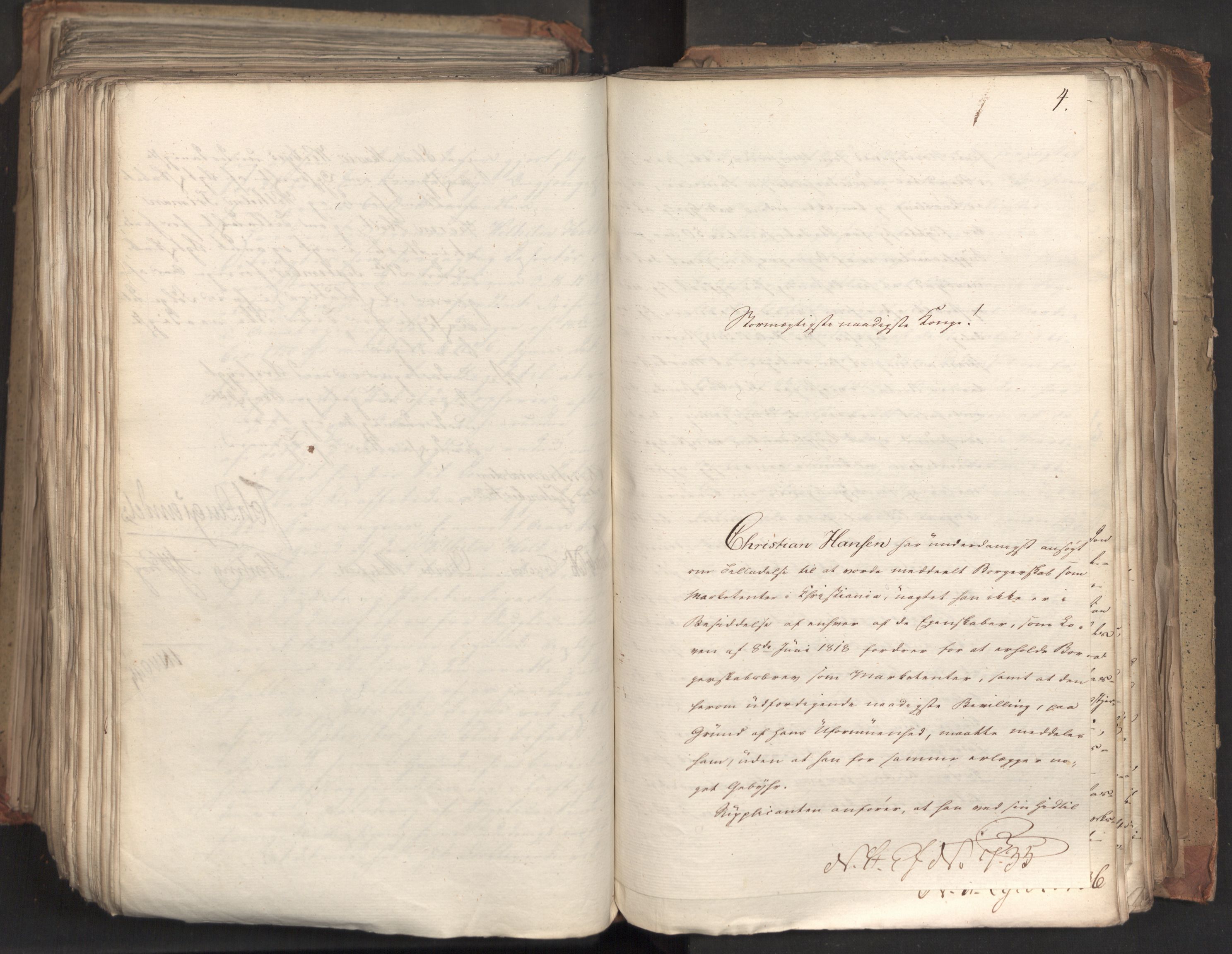 Statsrådsavdelingen i Stockholm, AV/RA-S-1003/D/Da/L0035: Regjeringsinnstillinger nr. 541-840, 1823, s. 532