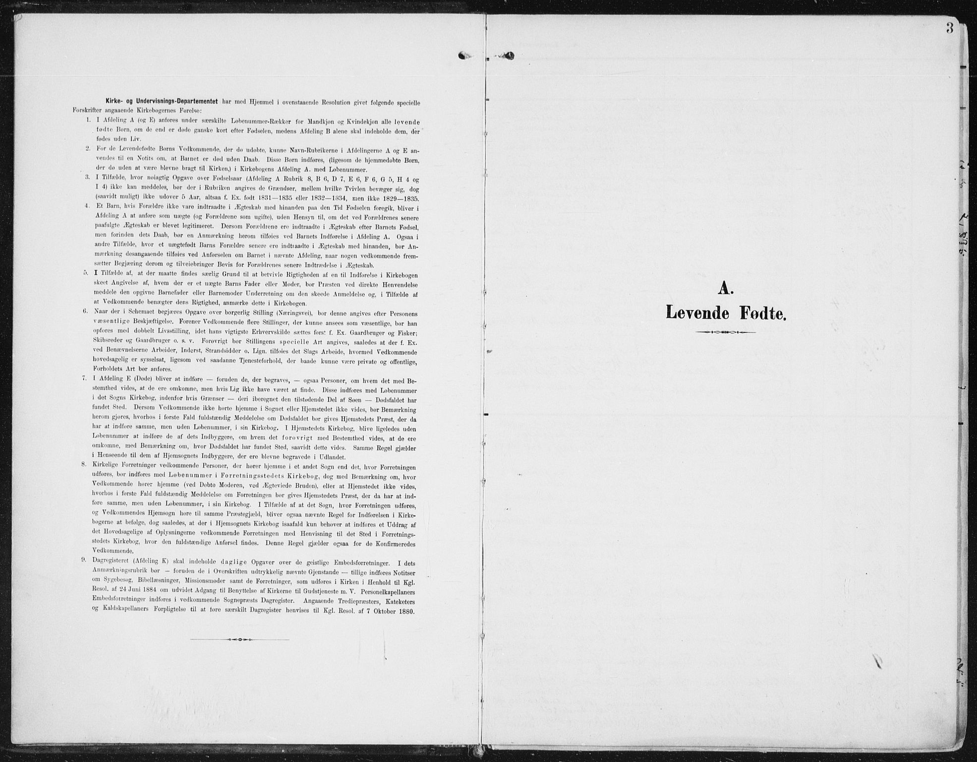 Norderhov kirkebøker, SAKO/A-237/F/Fa/L0017: Ministerialbok nr. 17, 1903-1919, s. 3
