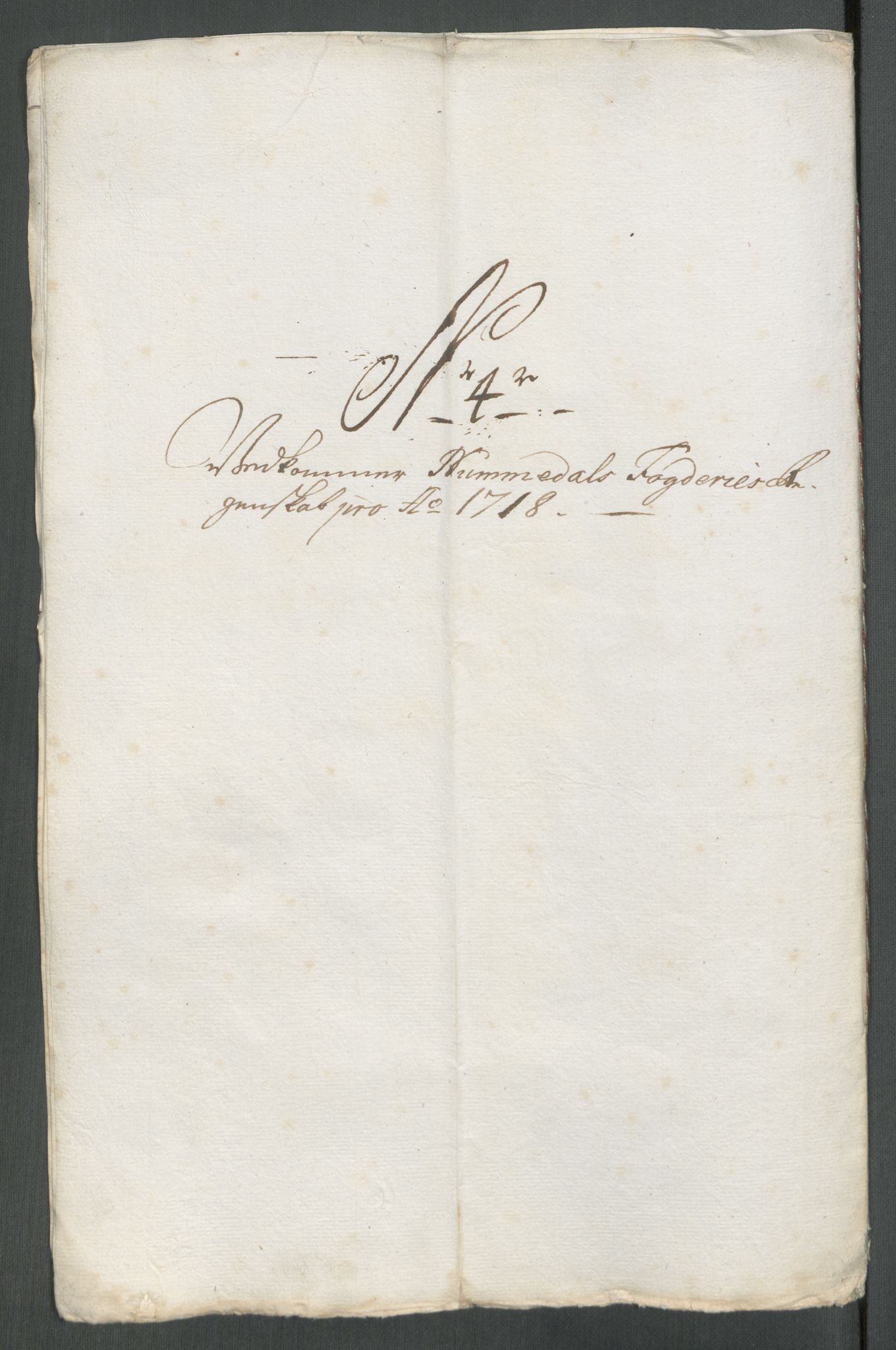 Rentekammeret inntil 1814, Reviderte regnskaper, Fogderegnskap, AV/RA-EA-4092/R64/L4439: Fogderegnskap Namdal, 1718, s. 109