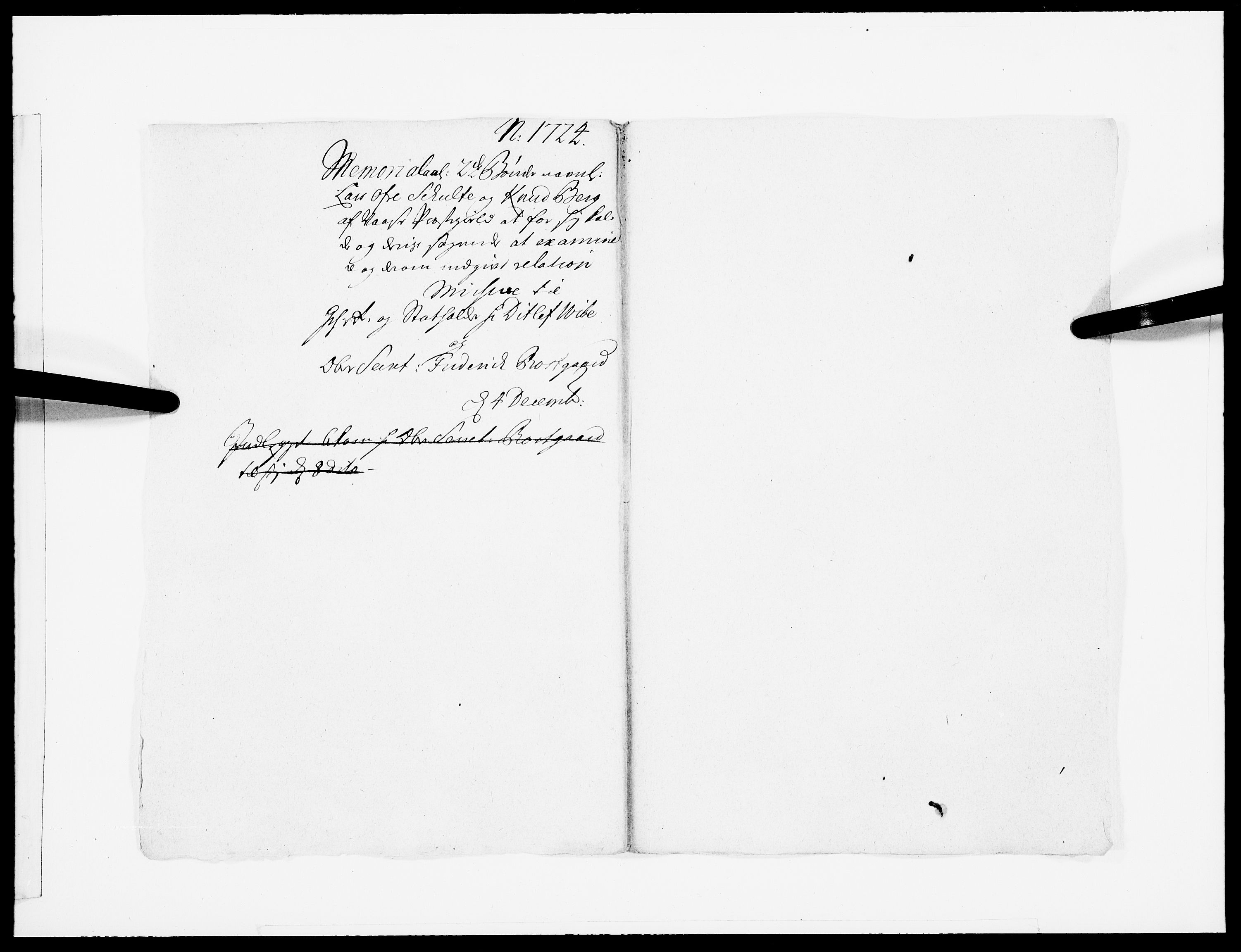 Danske Kanselli 1572-1799, AV/RA-EA-3023/F/Fc/Fcc/Fcca/L0095: Norske innlegg 1572-1799, 1724, s. 514