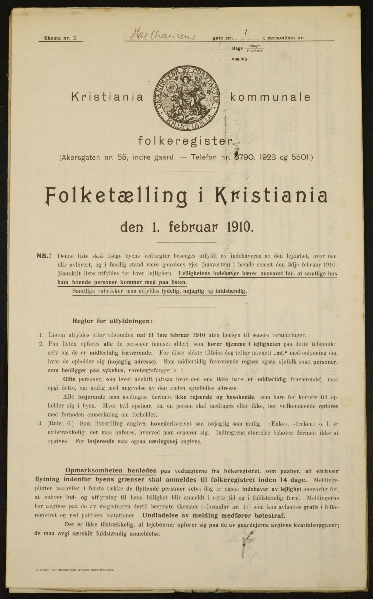 OBA, Kommunal folketelling 1.2.1910 for Kristiania, 1910, s. 34378