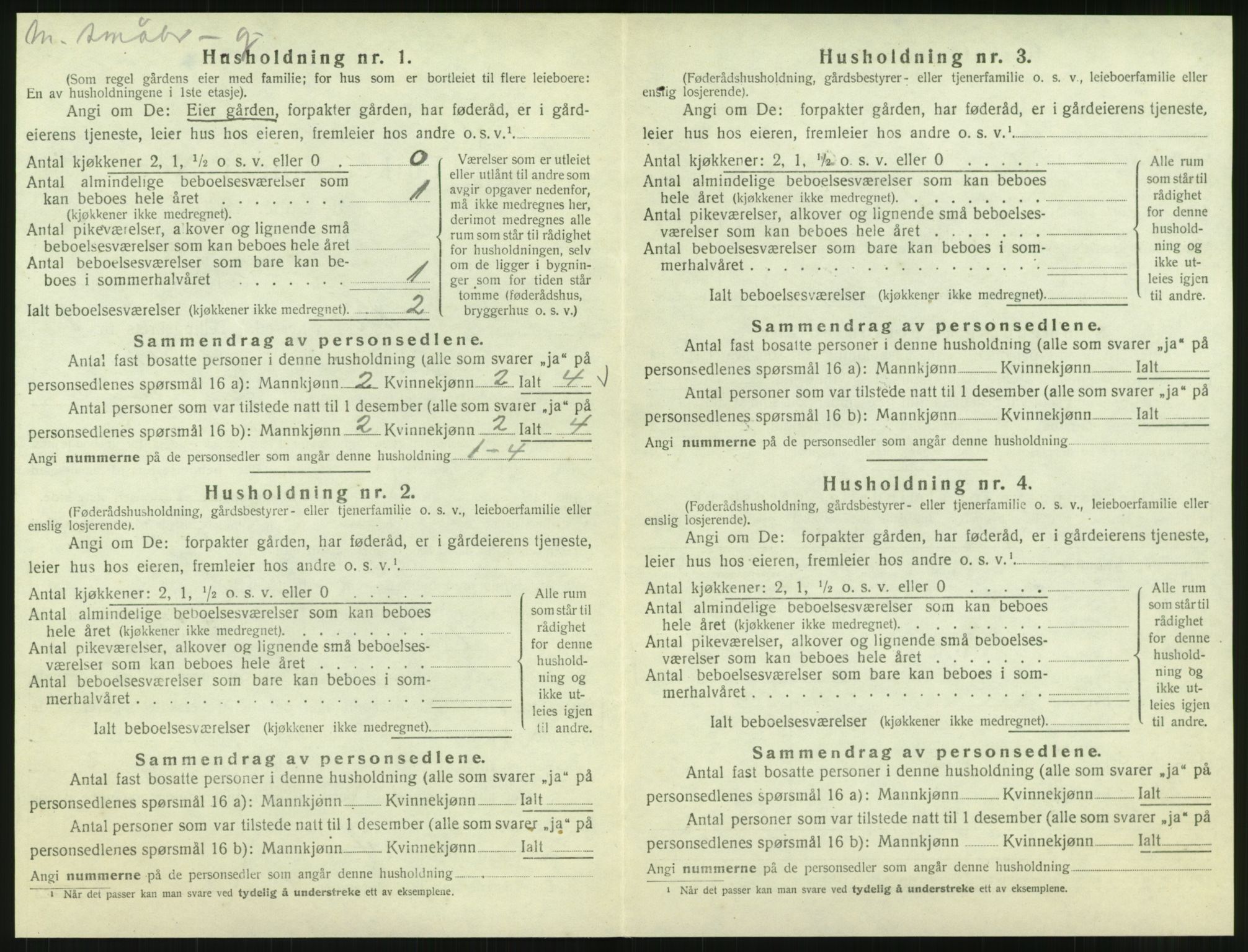 SAT, Folketelling 1920 for 1833 Mo herred, 1920, s. 1085