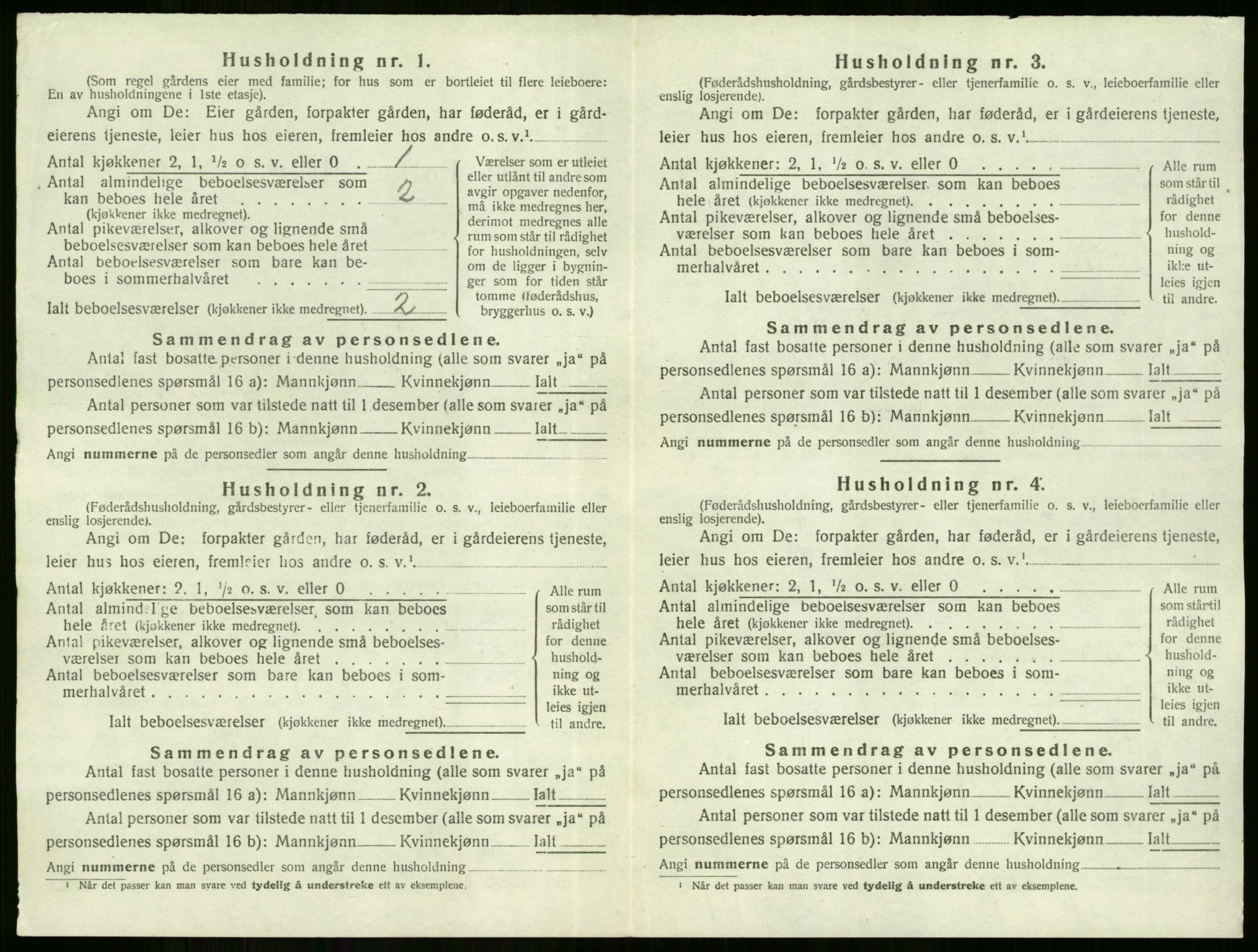 SAKO, Folketelling 1920 for 0612 Hole herred, 1920, s. 472