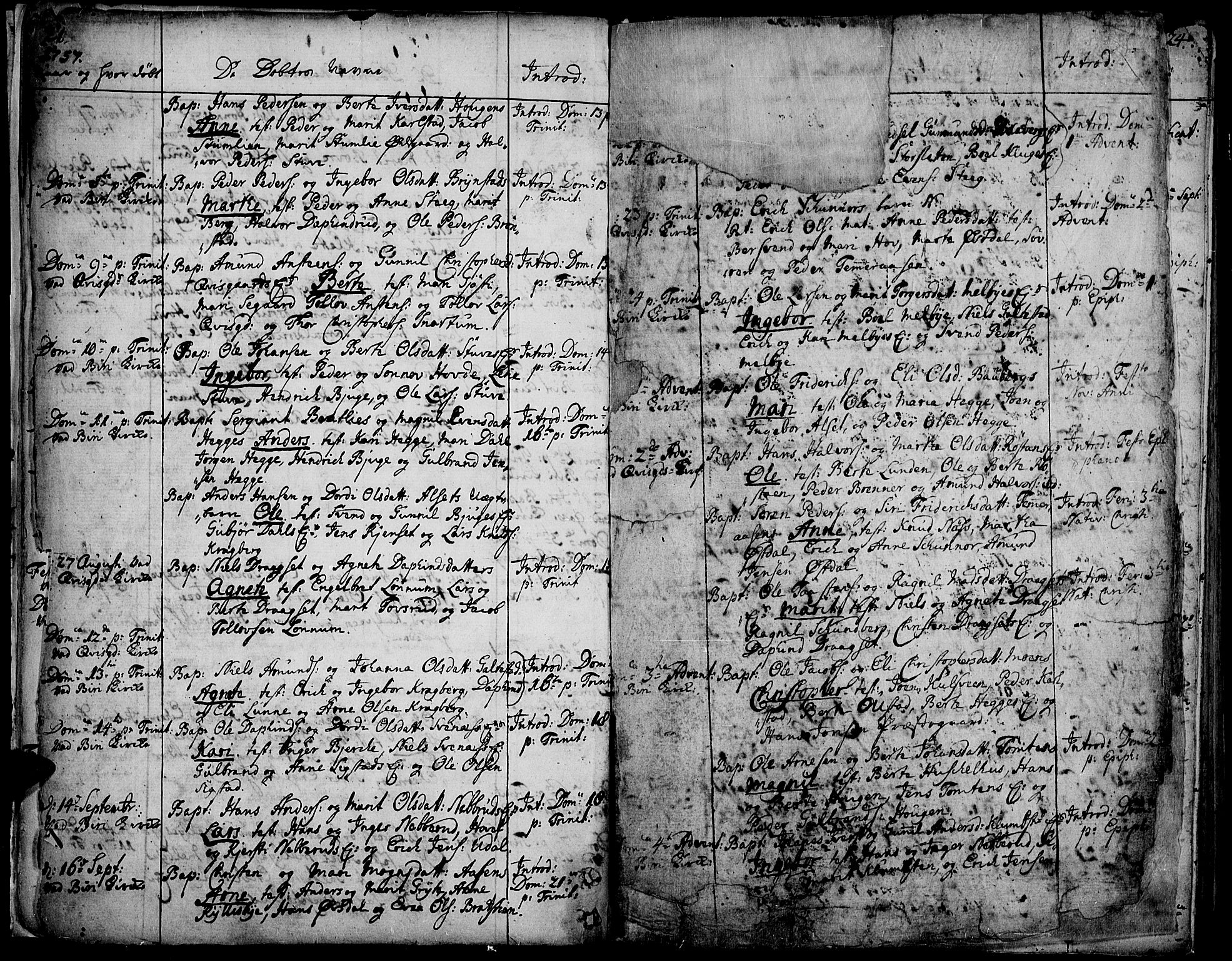 Biri prestekontor, AV/SAH-PREST-096/H/Ha/Haa/L0002: Ministerialbok nr. 2, 1754-1789, s. 21-22