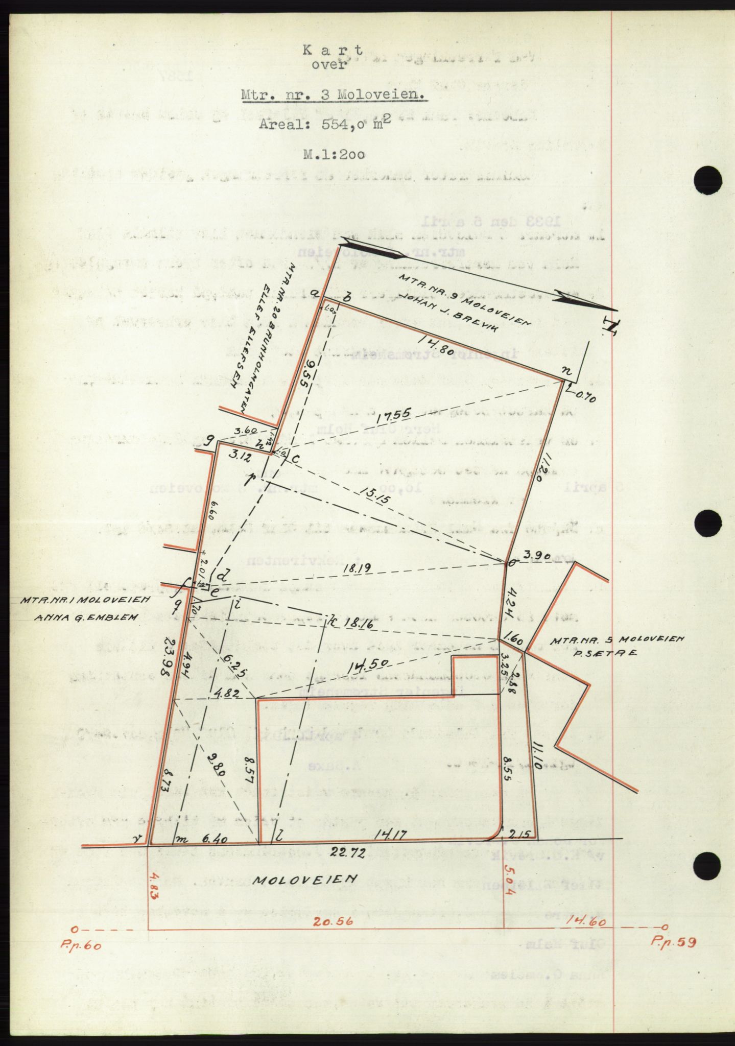 Ålesund byfogd, AV/SAT-A-4384: Pantebok nr. 30, 1932-1933, Tingl.dato: 25.04.1933