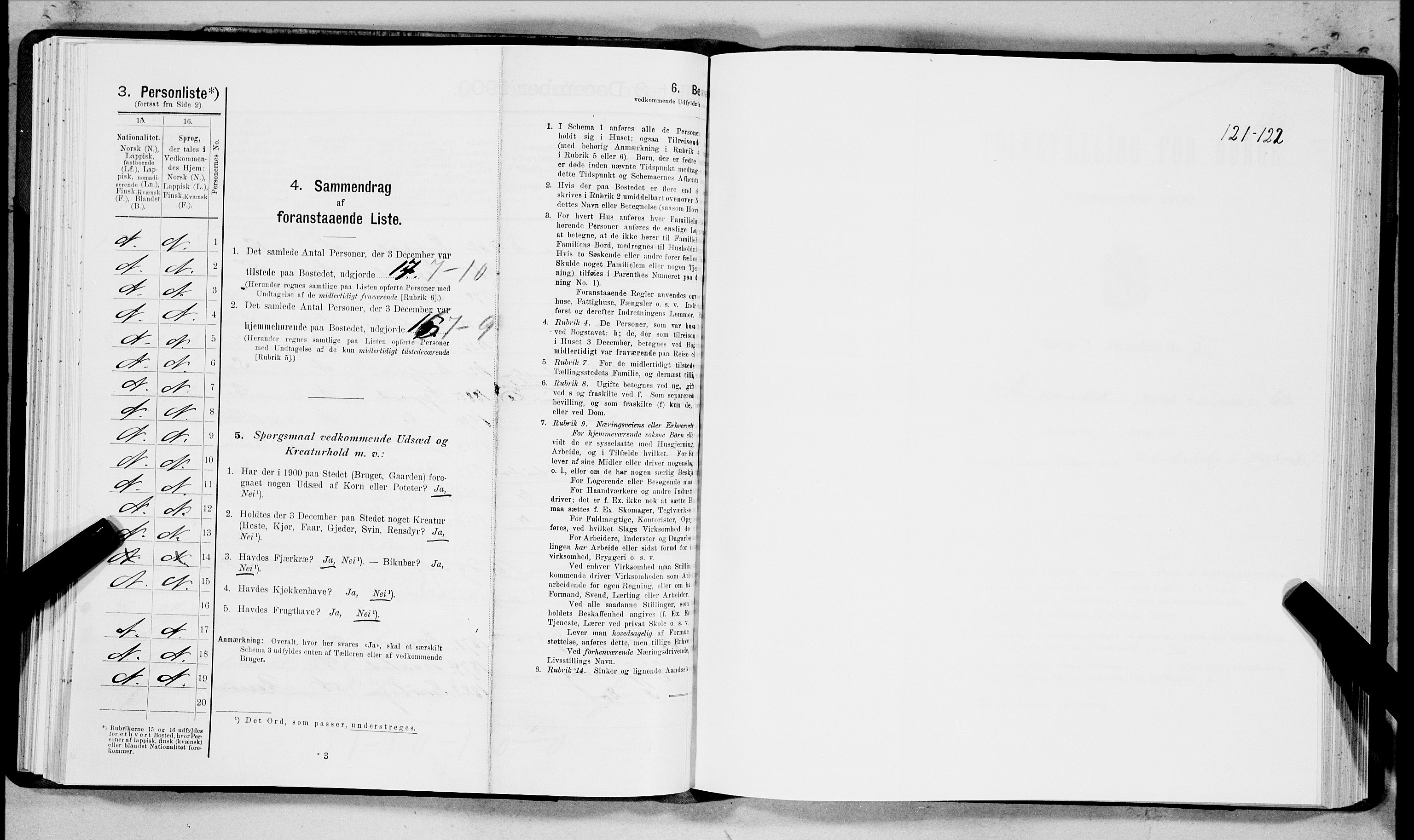 SAT, Folketelling 1900 for 1855 Ankenes herred, 1900, s. 441