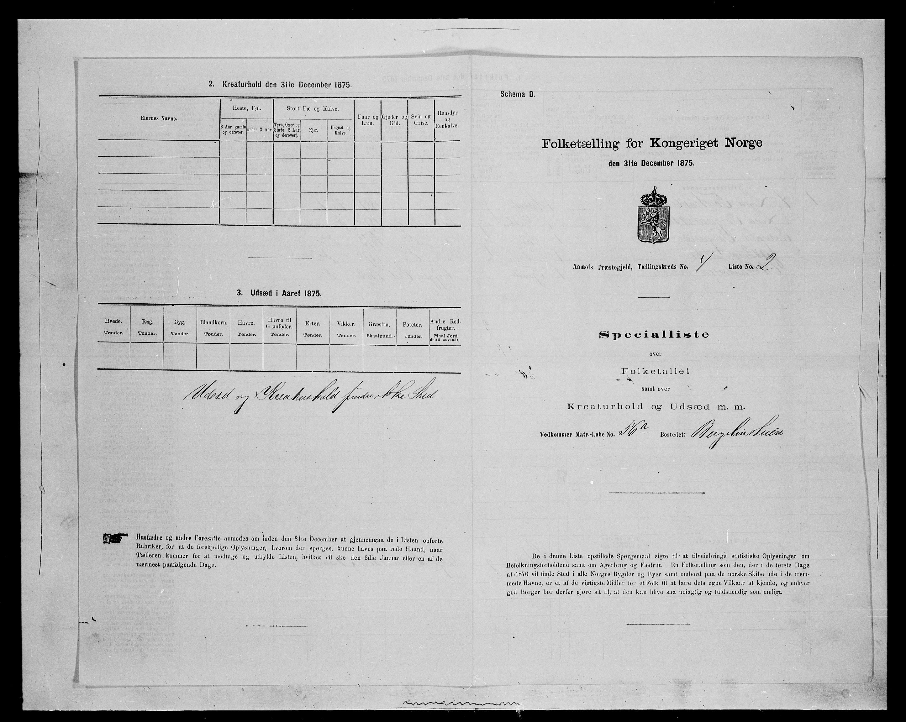 SAH, Folketelling 1875 for 0429P Åmot prestegjeld, 1875, s. 677