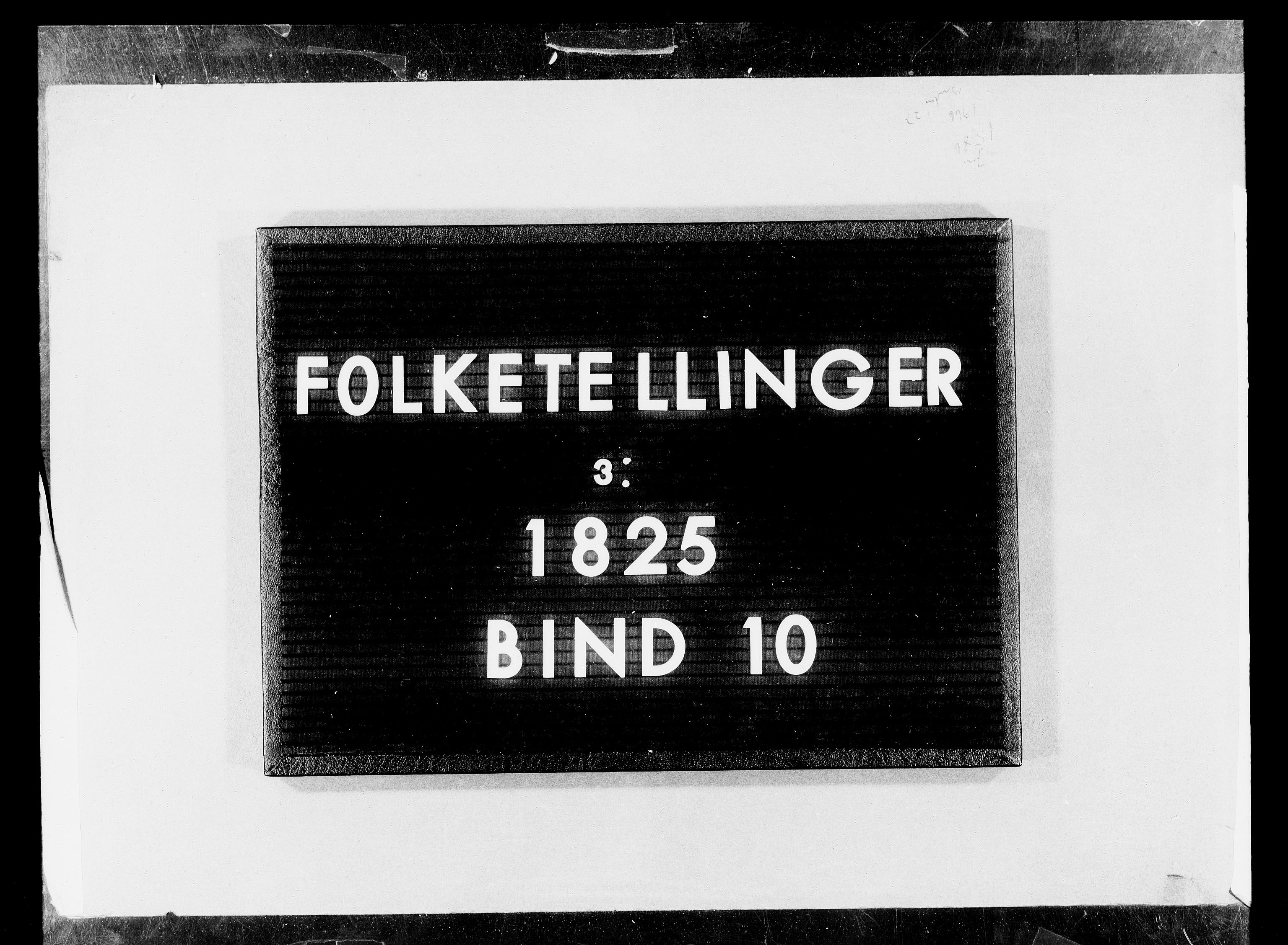 RA, Folketellingen 1825, bind 10: Nedenes og Råbyggelaget amt, 1825