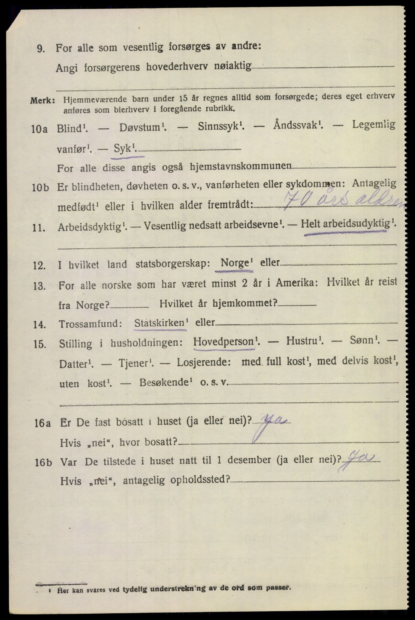 SAKO, Folketelling 1920 for 0626 Lier herred, 1920, s. 6953