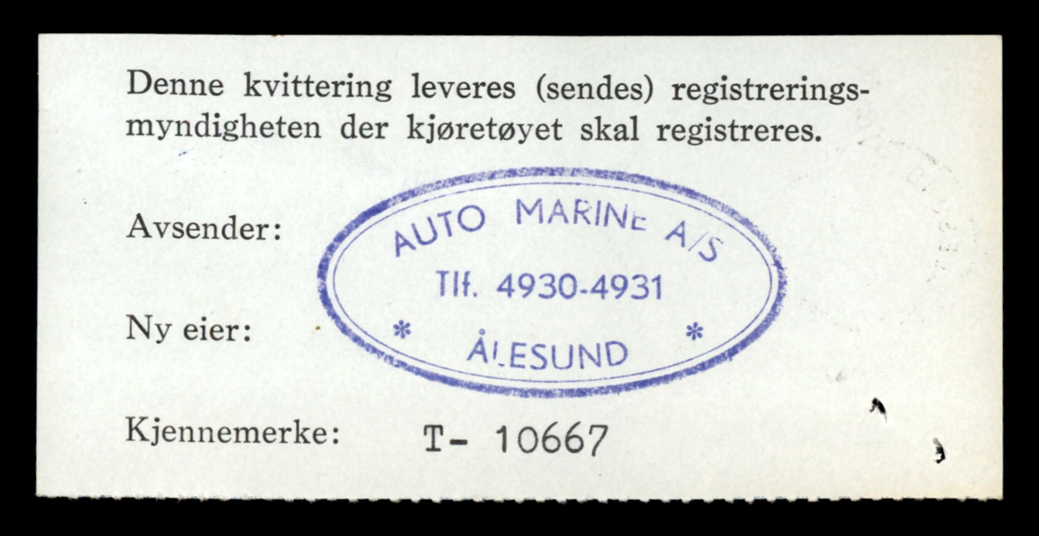 Møre og Romsdal vegkontor - Ålesund trafikkstasjon, AV/SAT-A-4099/F/Fe/L0022: Registreringskort for kjøretøy T 10584 - T 10694, 1927-1998, s. 2322