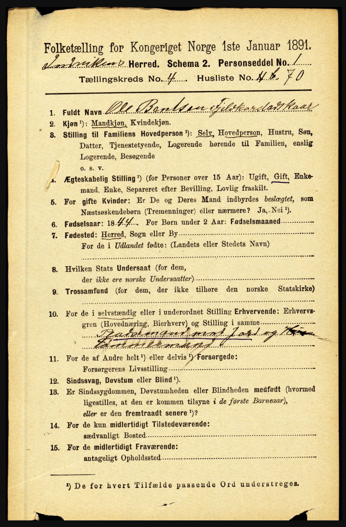 RA, Folketelling 1891 for 1447 Innvik herred, 1891, s. 1886